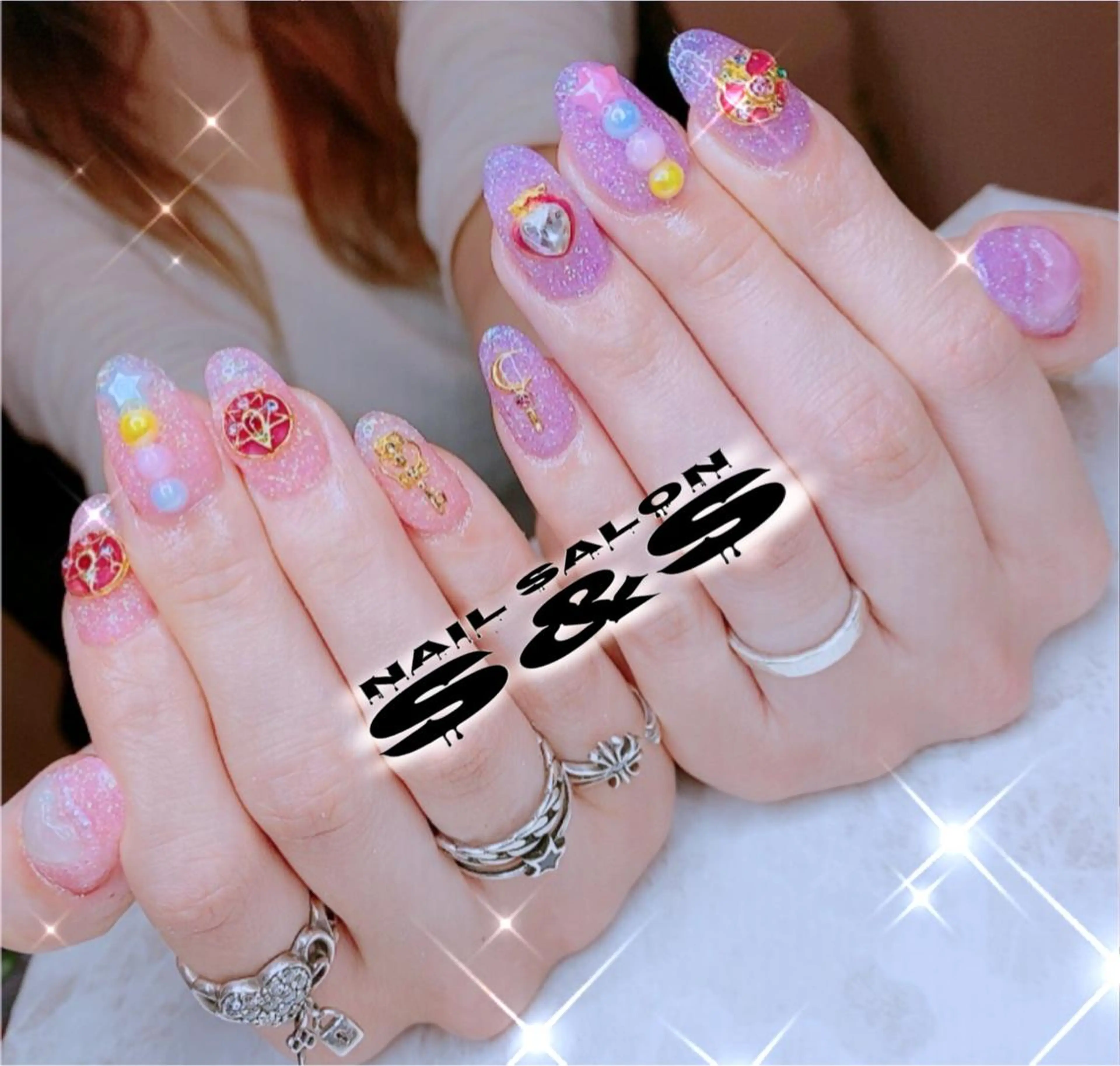 ネイル 長さ出し メンズネイル 持ち込み スカルプネイル S&S 村田小百合のネイルデザイン