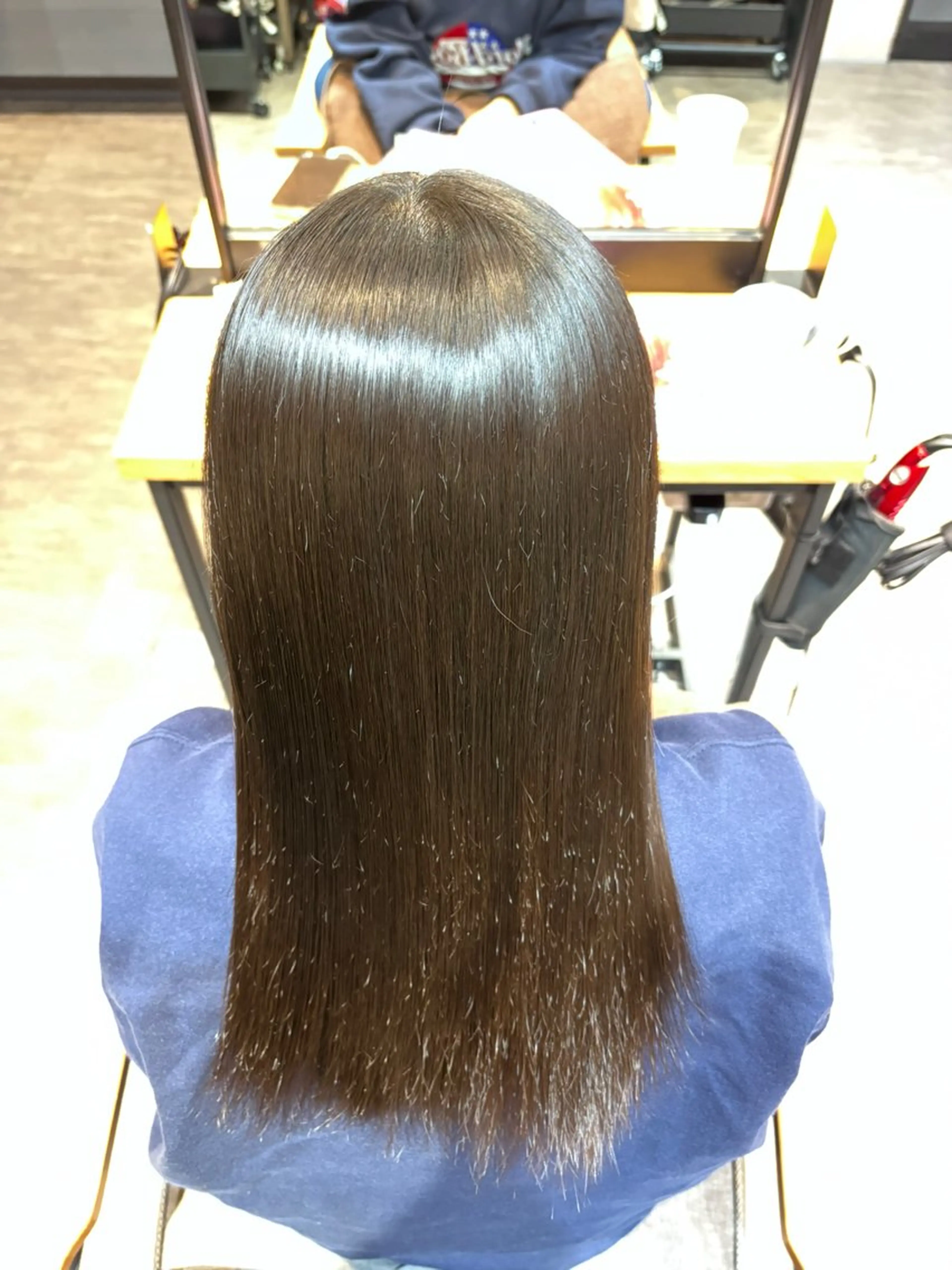 ロング 縮毛矯正 トリートメント 艶髪/縮毛矯正 /hikaruのヘアスタイル