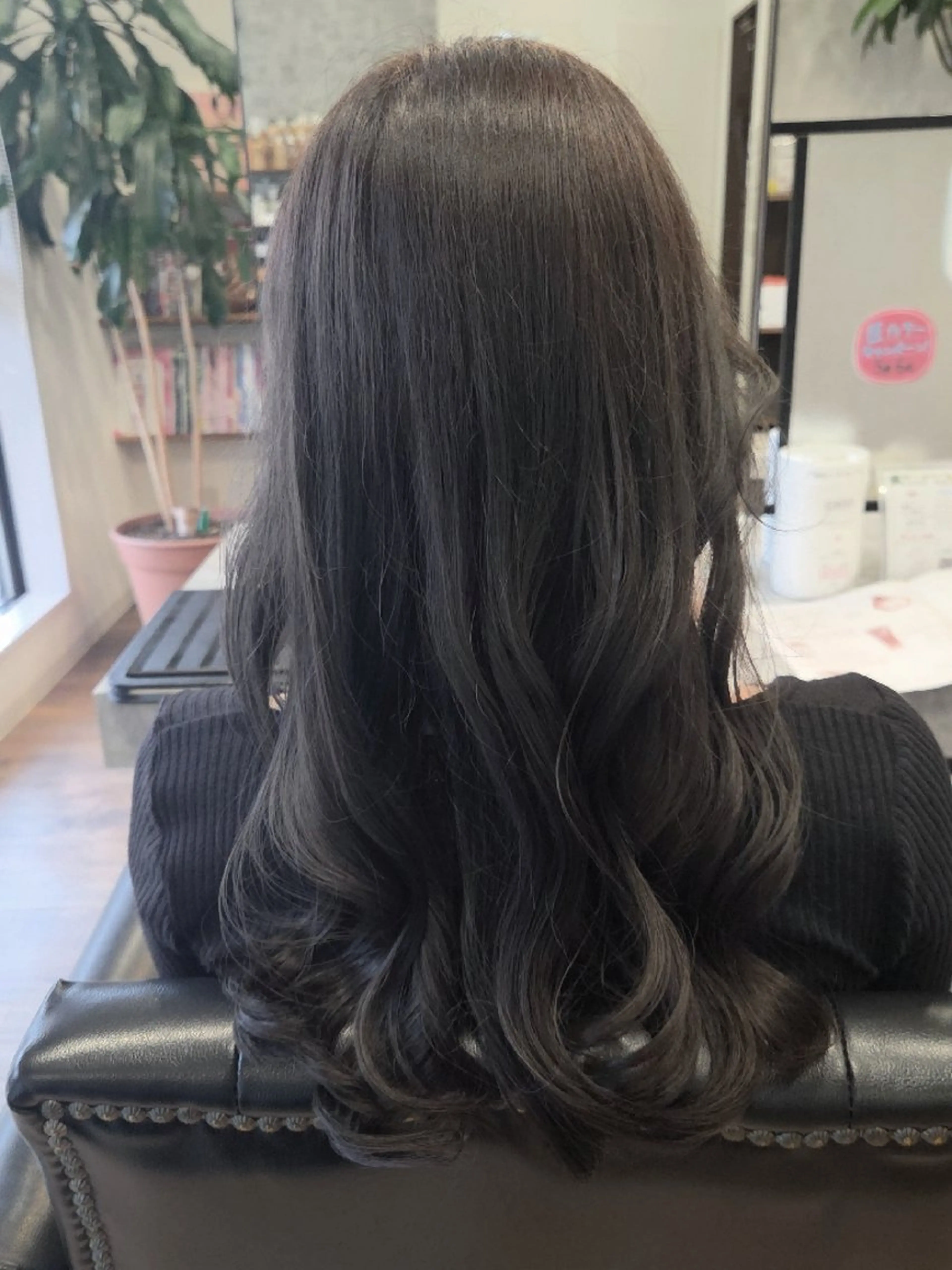 ロング カラー カット ヘアカラー トリートメント 関口 友菜のヘアスタイル