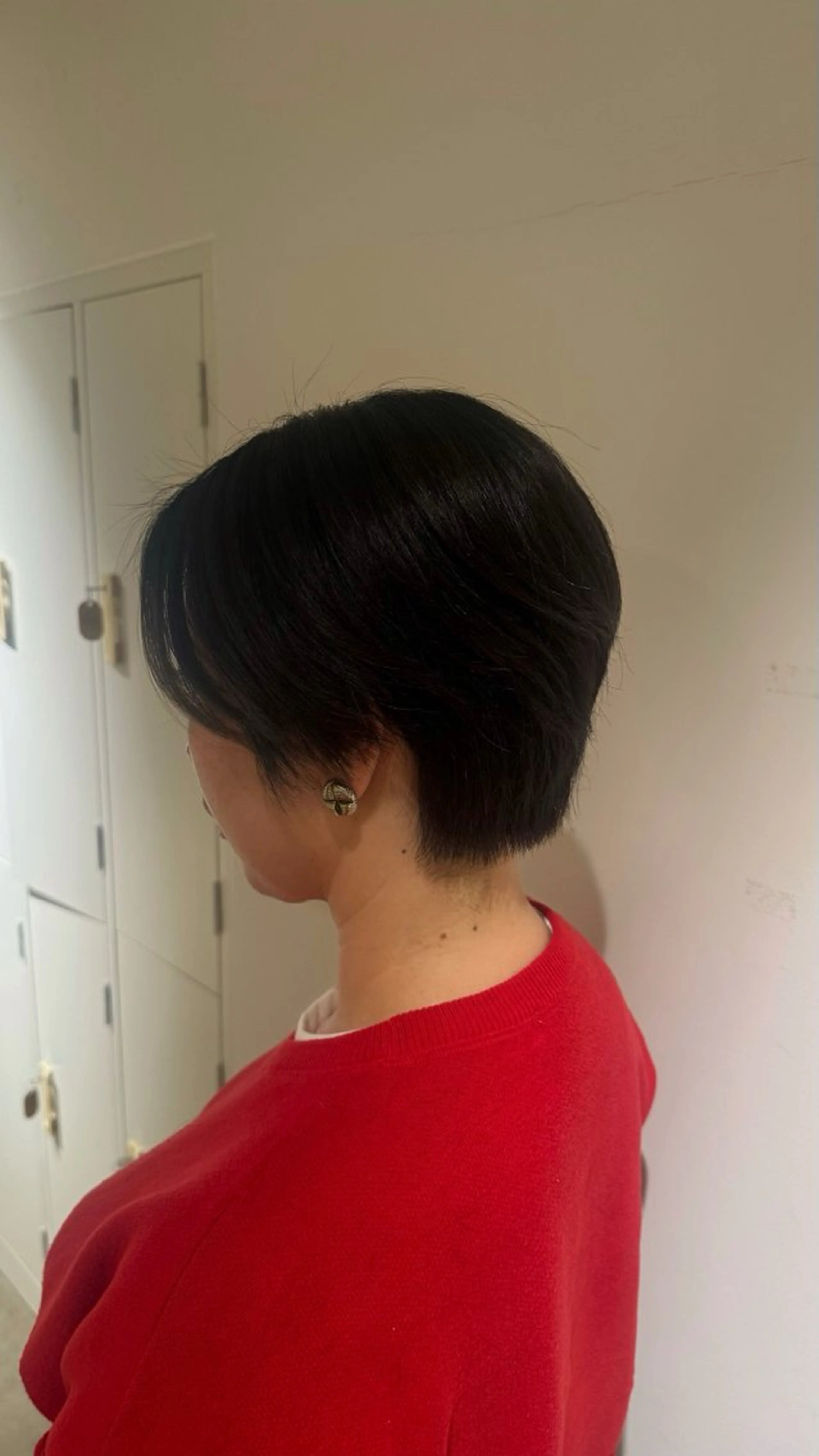 ショート Pap's de coiffeur 甲南山手店所属・山根 里緒のヘアスタイル