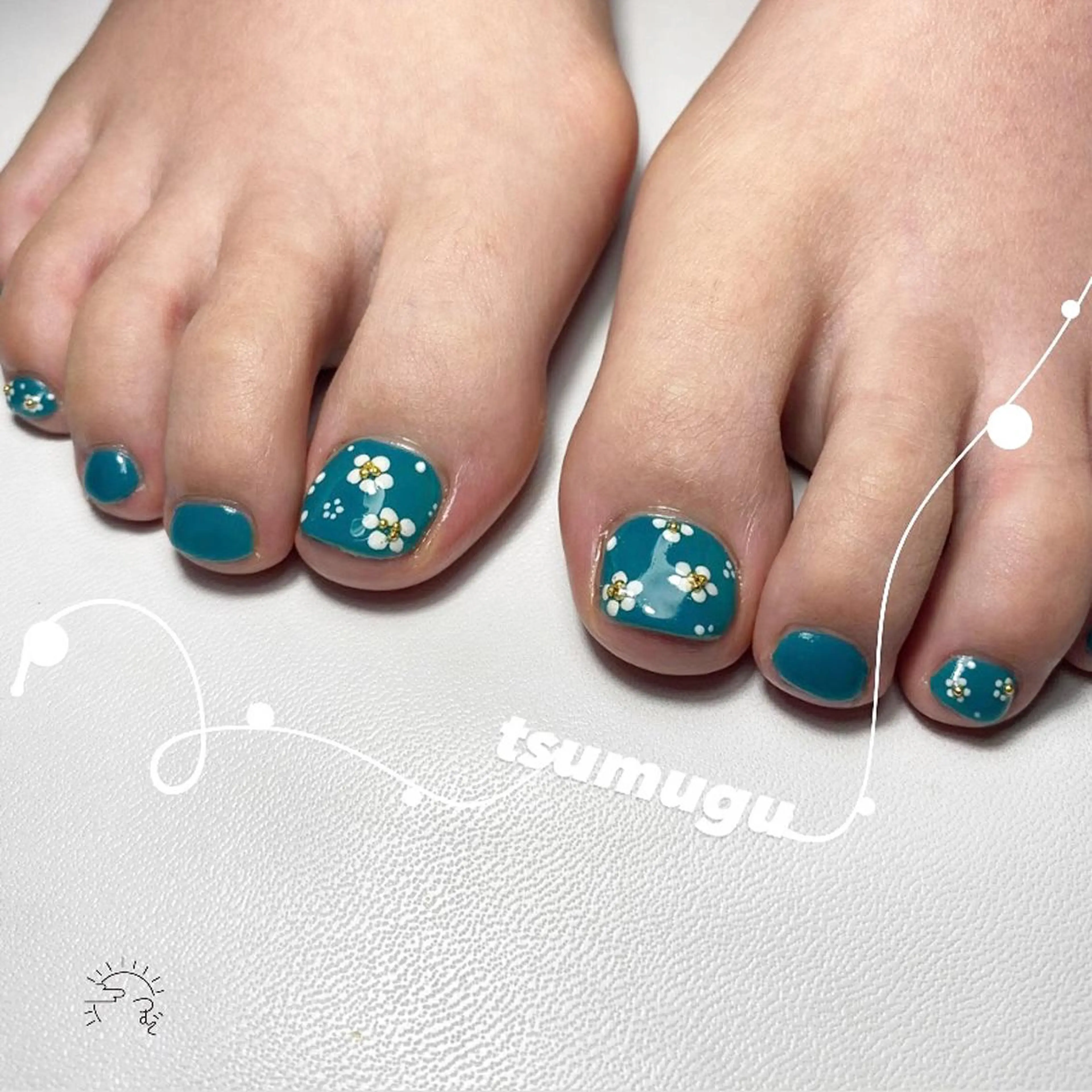 ネイル つむぐ サロンのネイルデザイン