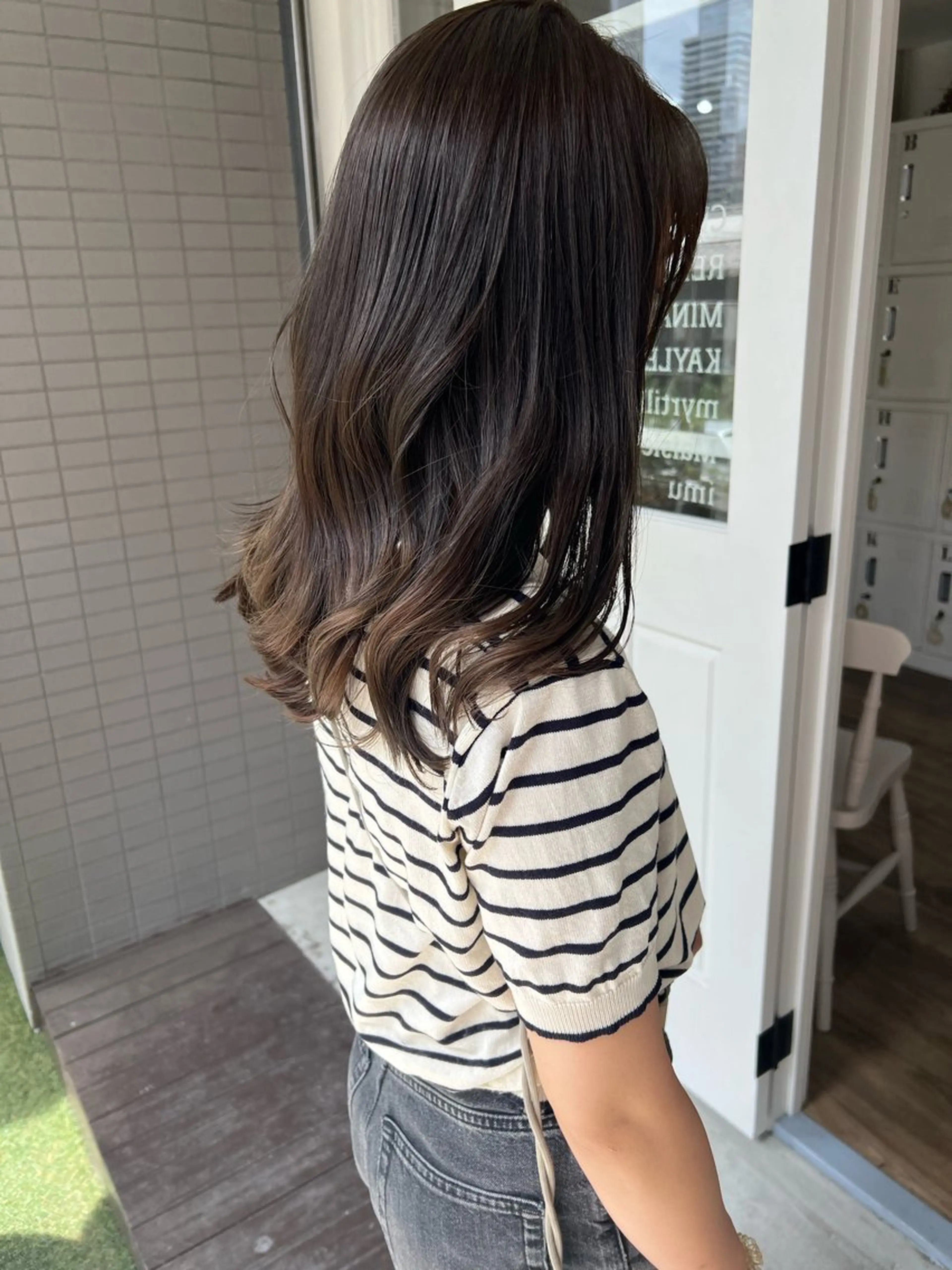 ミディアム カラー 透明感カラー 髙橋 秀果のヘアスタイル