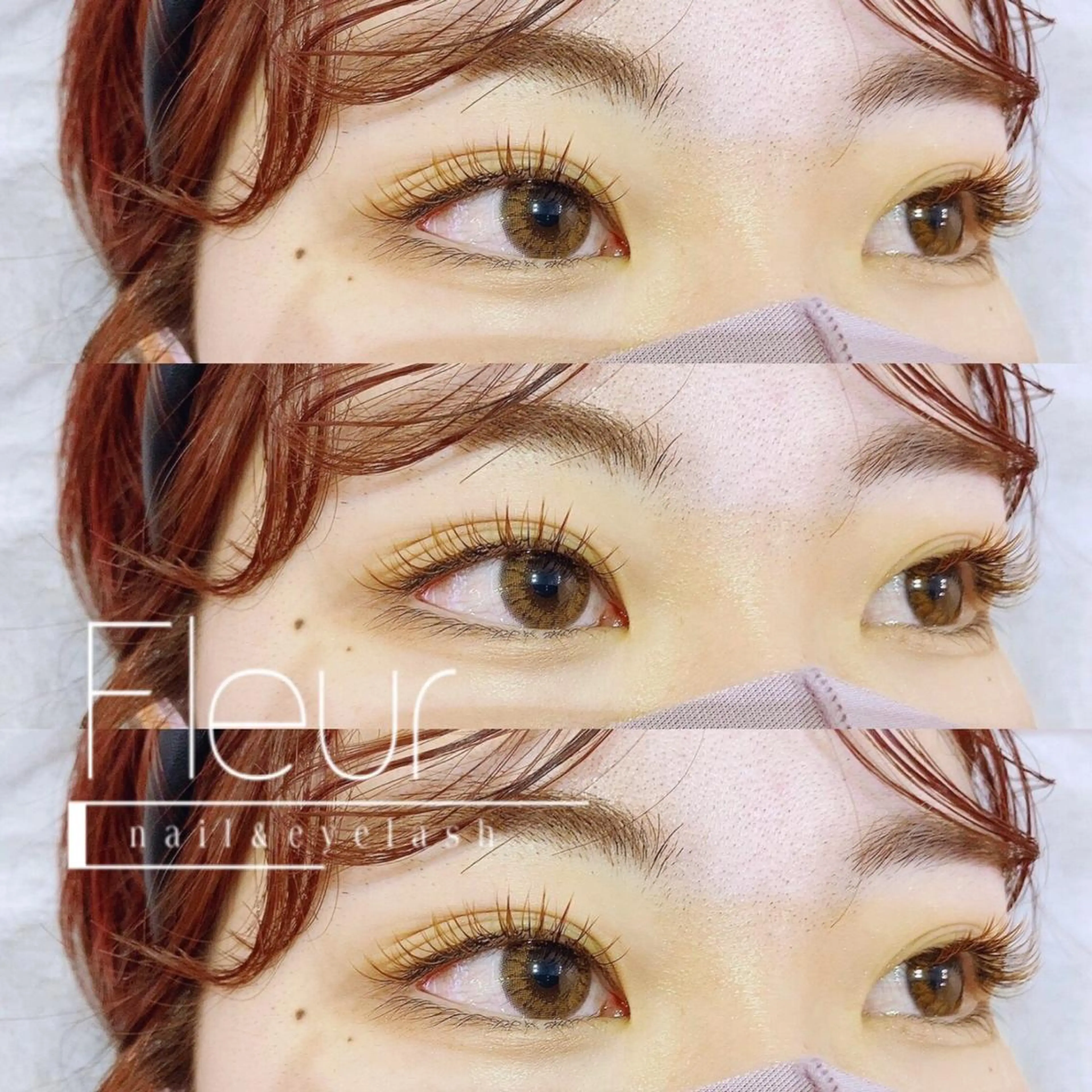 マツエク・マツパ カラーマツエク フルール 池袋のマツエク・マツパデザイン