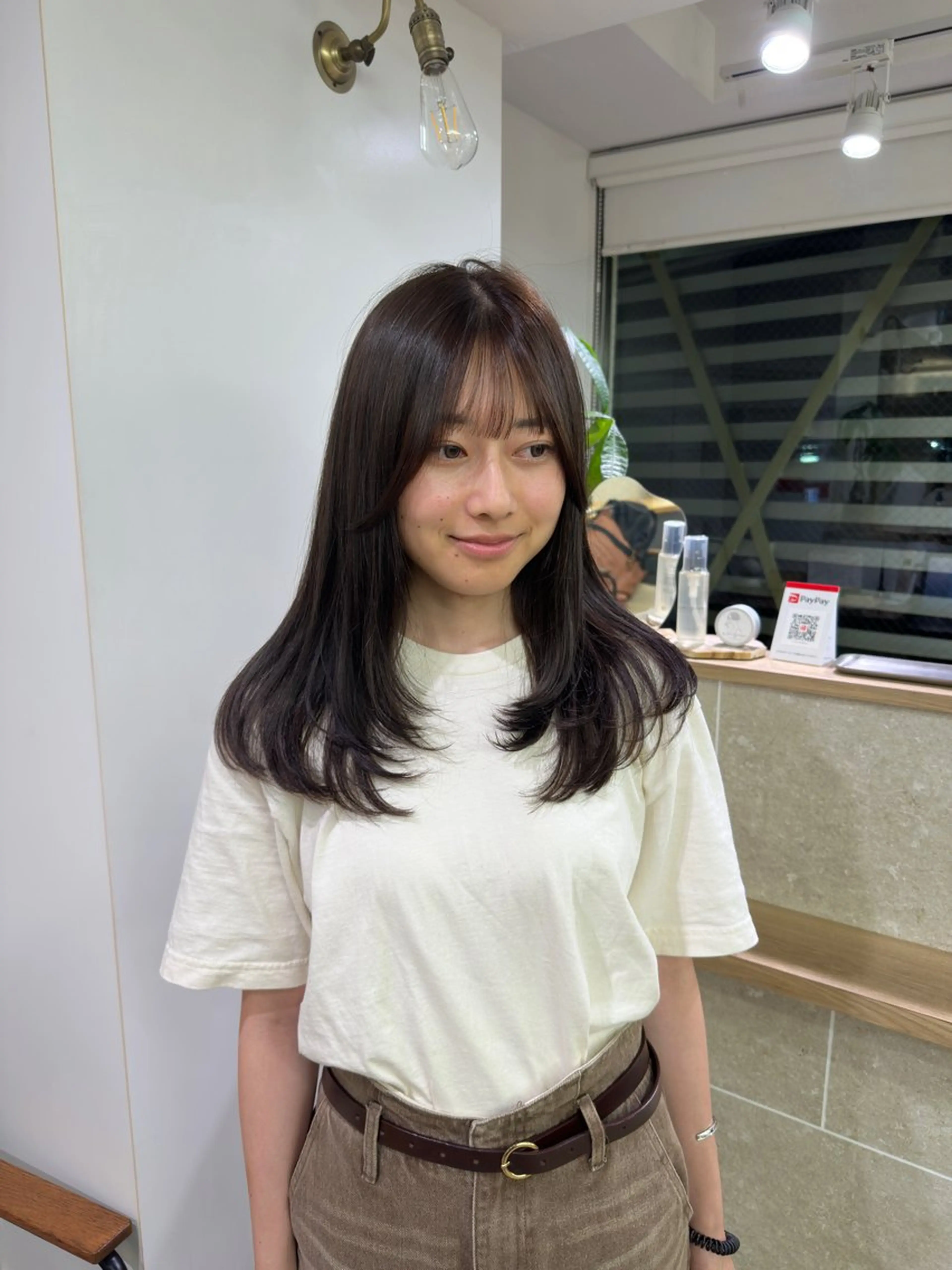 ロングレイヤー➕トリートメントの写真