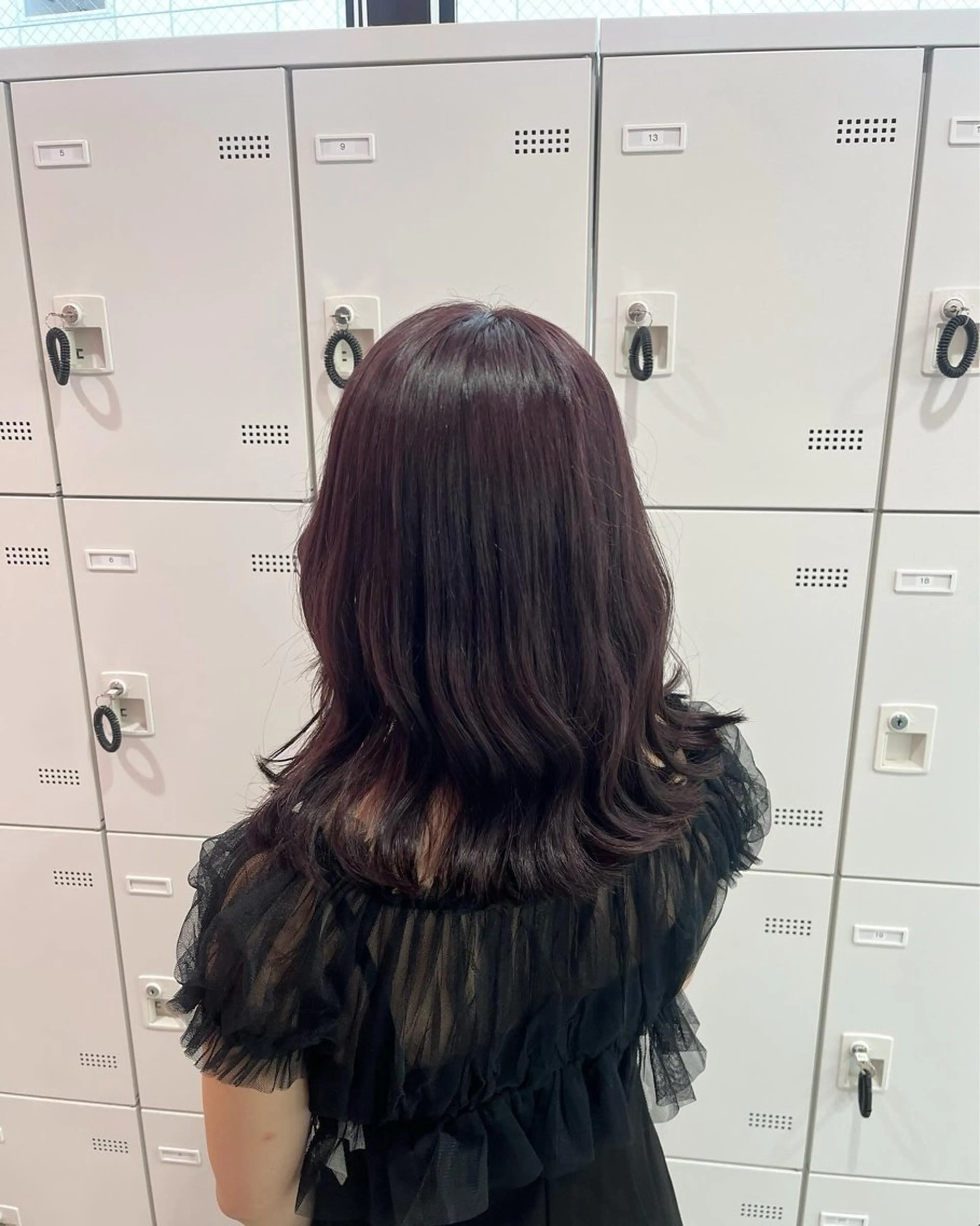 ミディアム カラー みう/仙台/暖色/ 艶髪/顔周りカット/のヘアスタイル