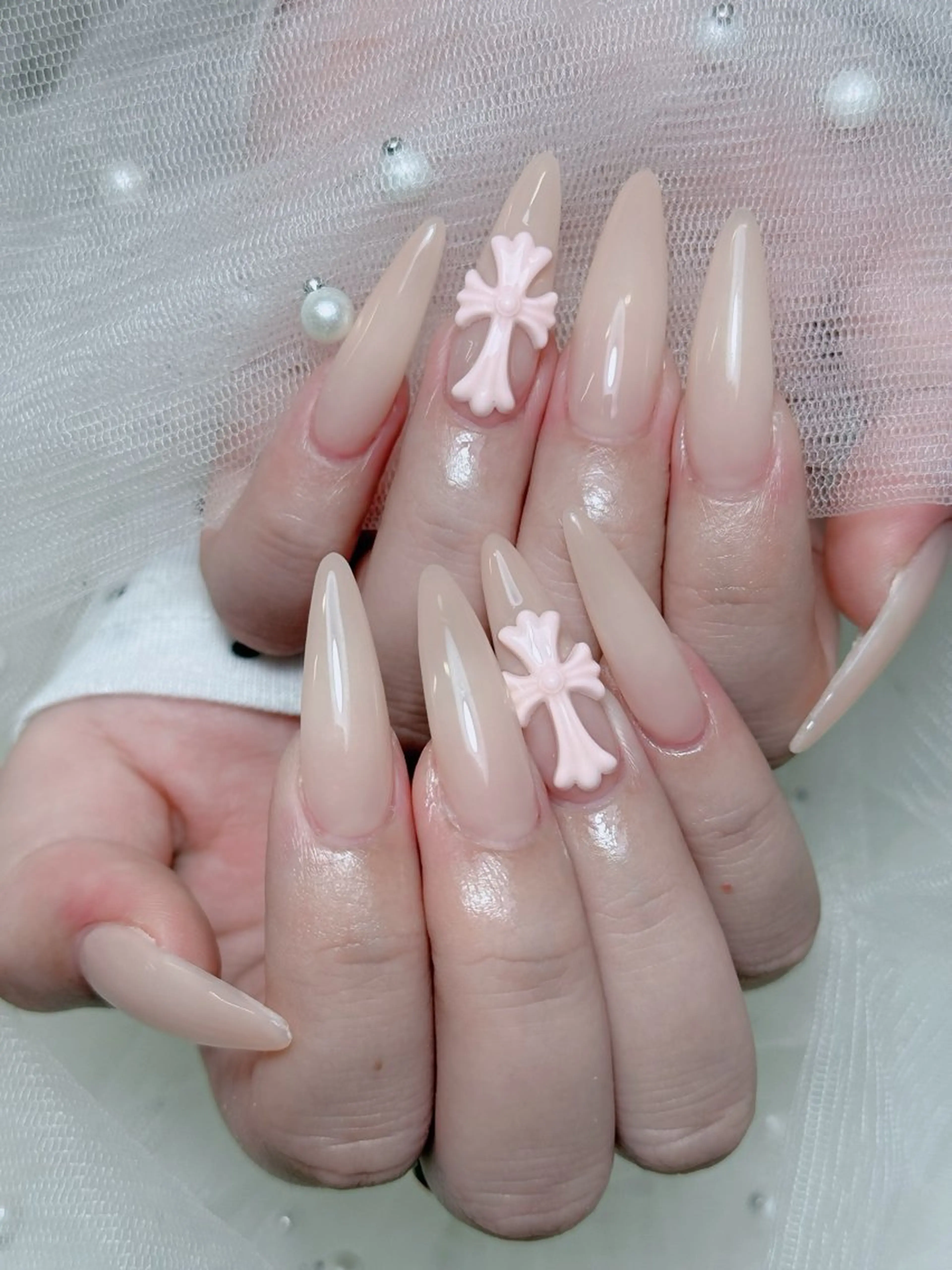 ネイル オーロラネイル チークネイル フットネイル フレンチネイル 韓国ネイル ハンドネイル Lumi Nailのネイルデザイン