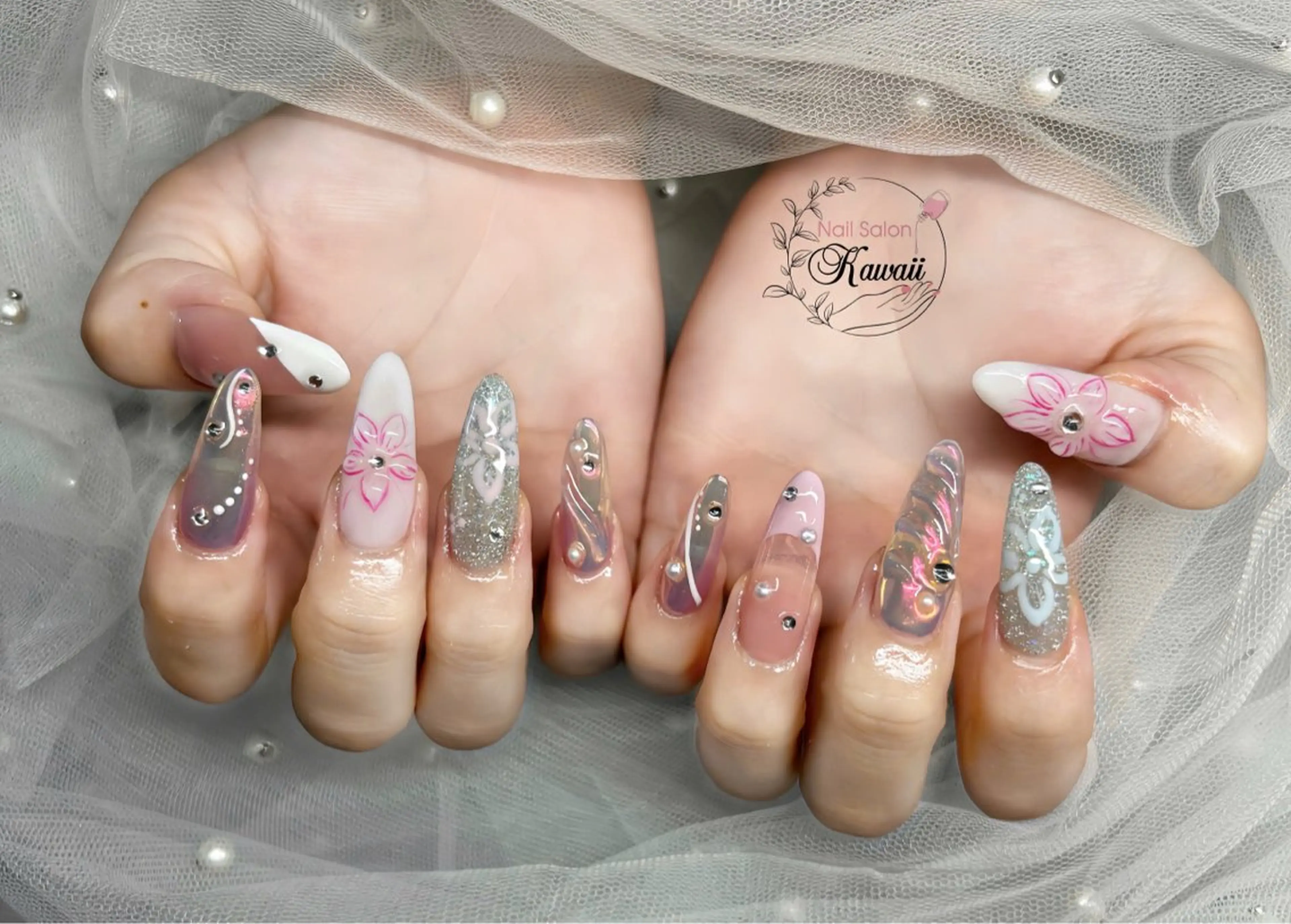 ネイル Kawaii Nail Salon所属・YURI NAIL NARITAのネイルデザイン