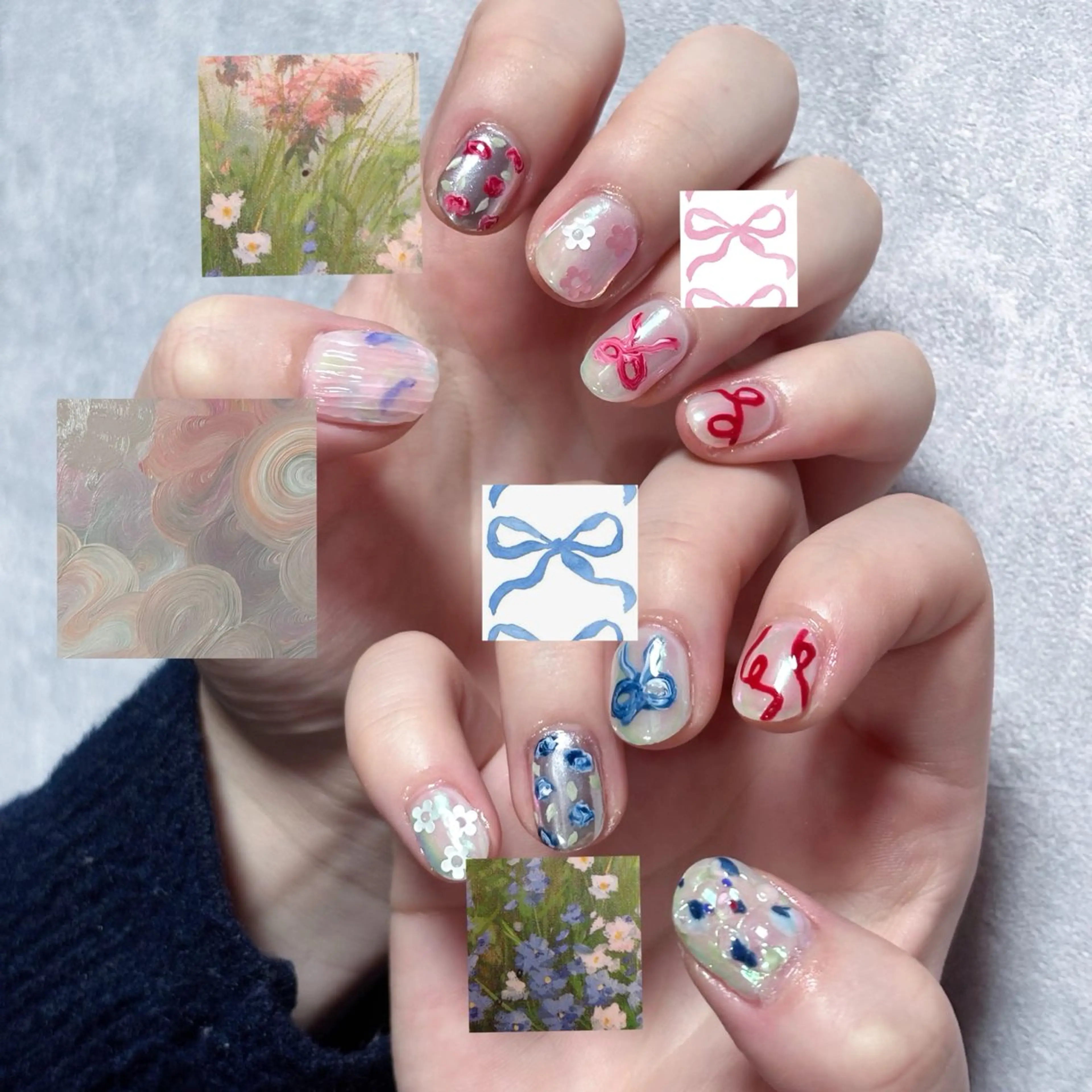 ネイル ニュアンスネイル ハンドネイル paljon ゆい静岡市のネイルデザイン