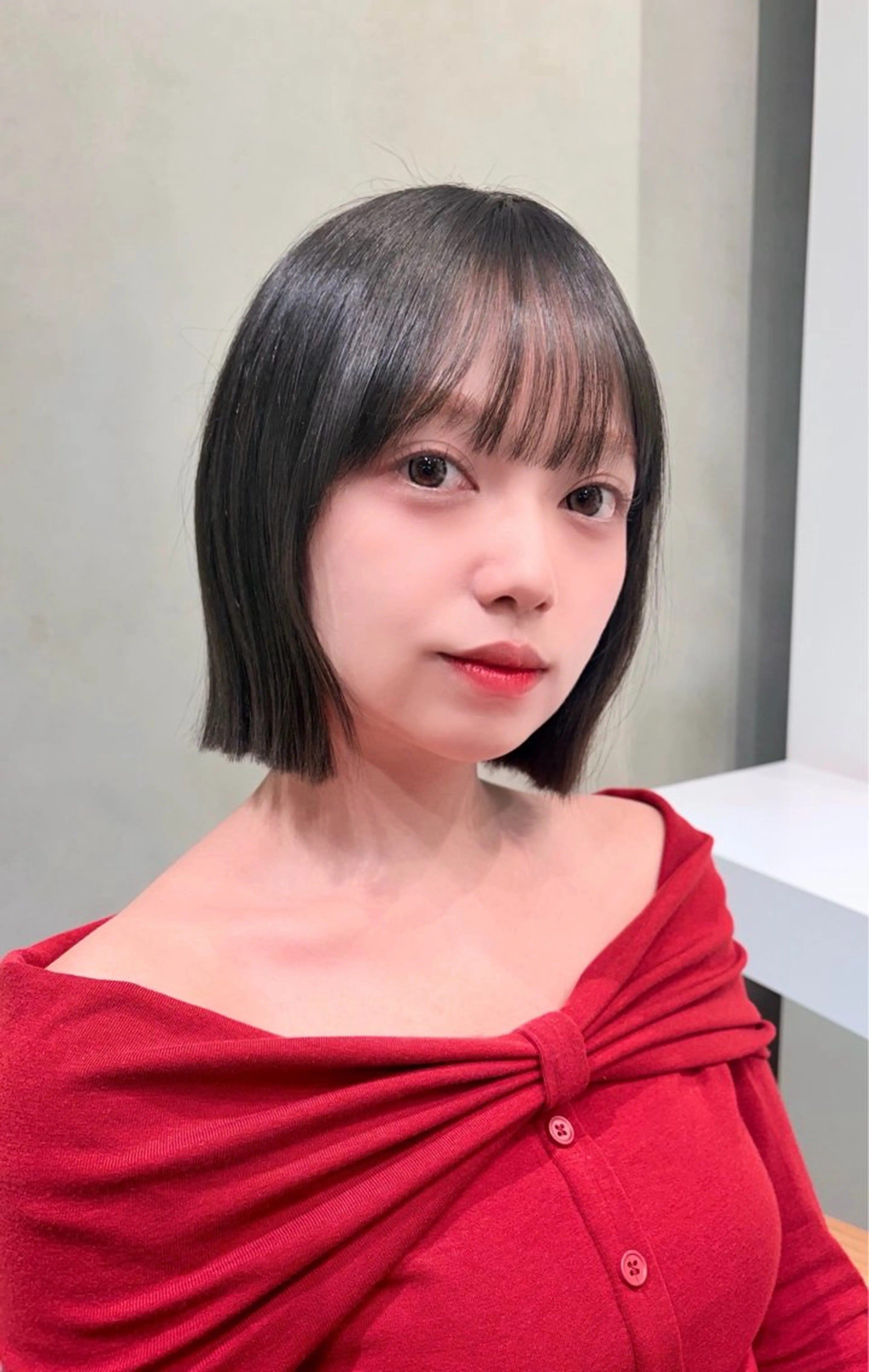 カラー ヘアカラー 縮毛矯正 トリートメント 川口 琴音のヘアスタイル