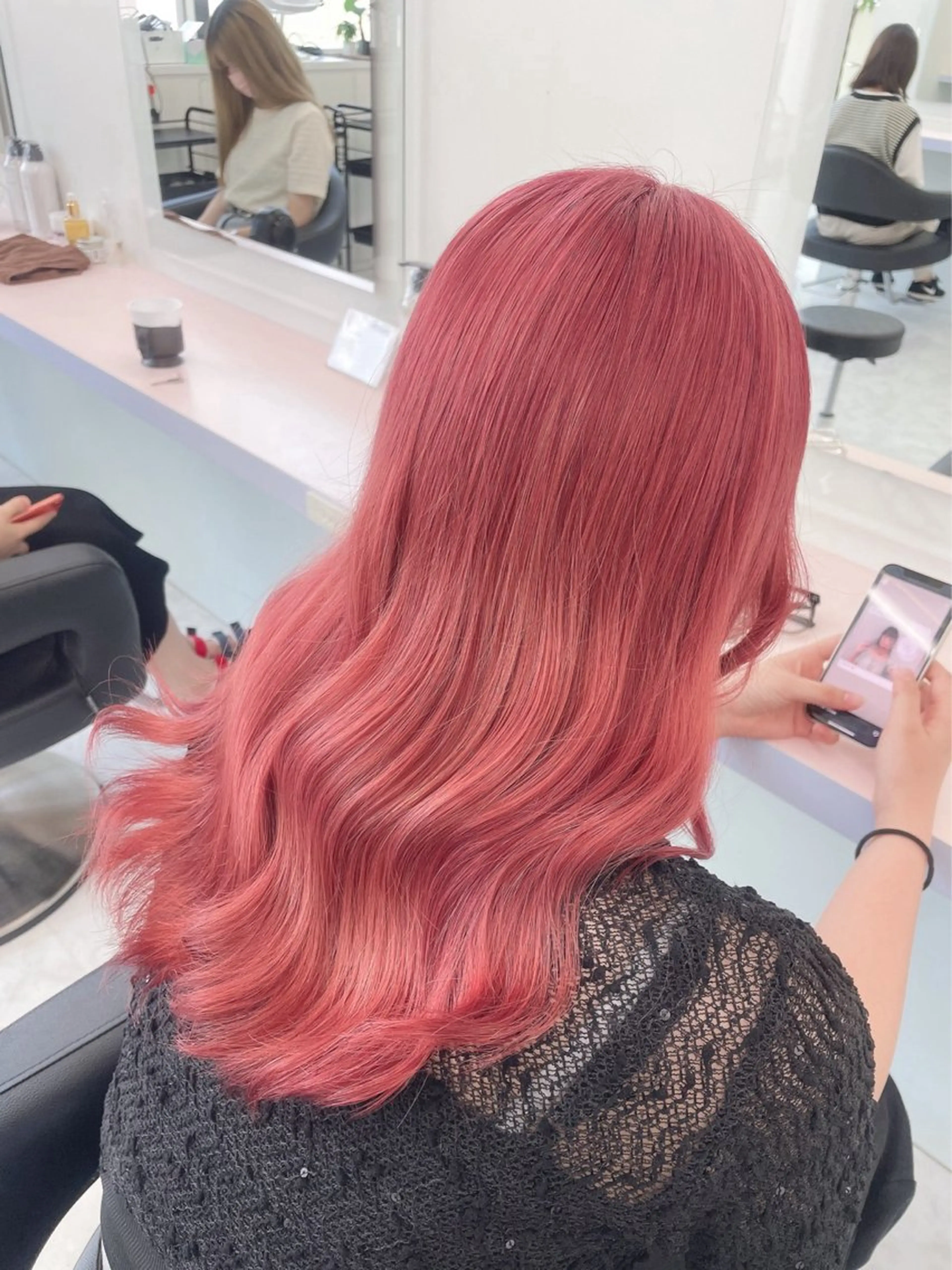 ロング カラー パーマ ヘアアレンジ メンズ 🤍透明感カラー🤍 ブリーチ🤍AINEのヘアスタイル