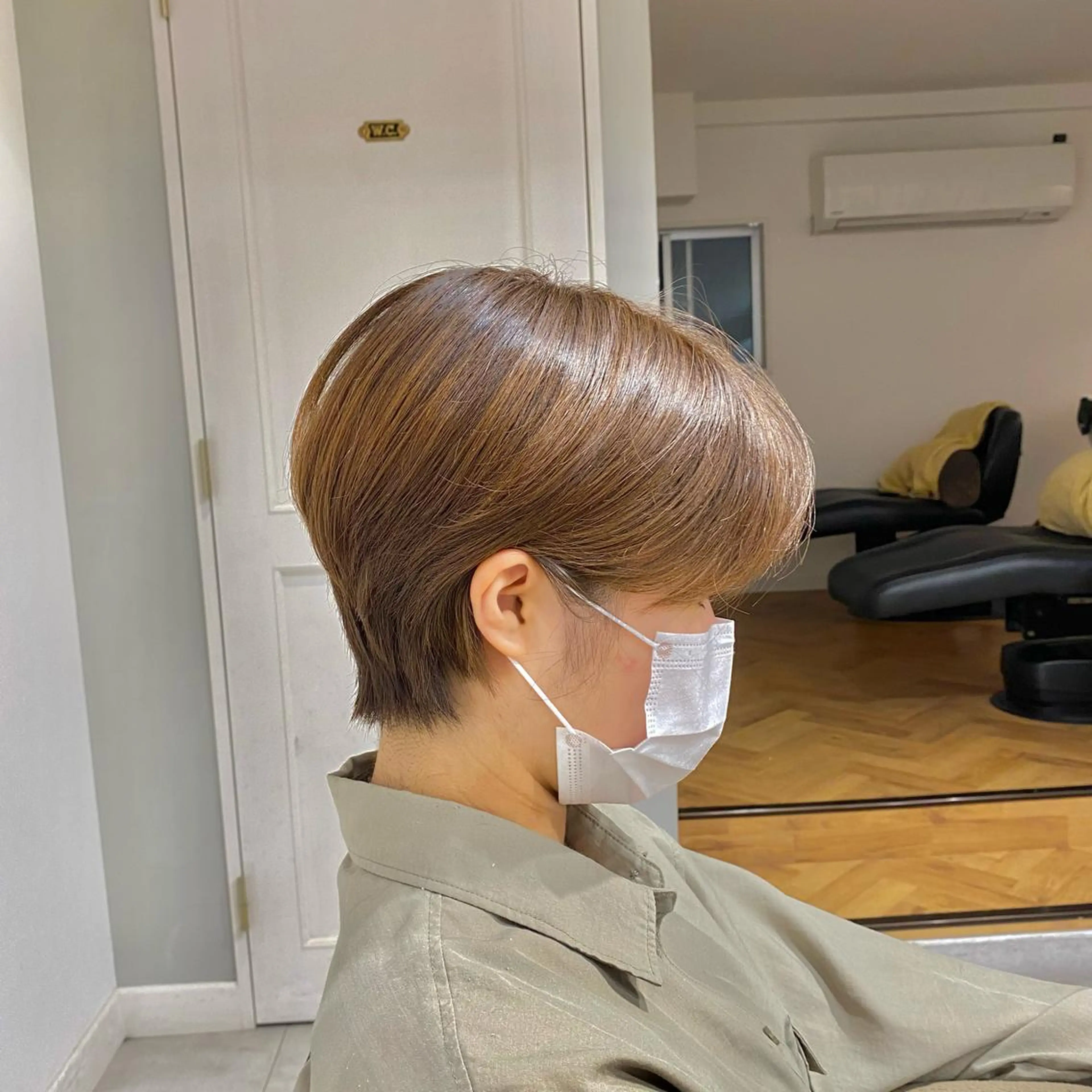 ショート カラー 北村 直人のヘアスタイル