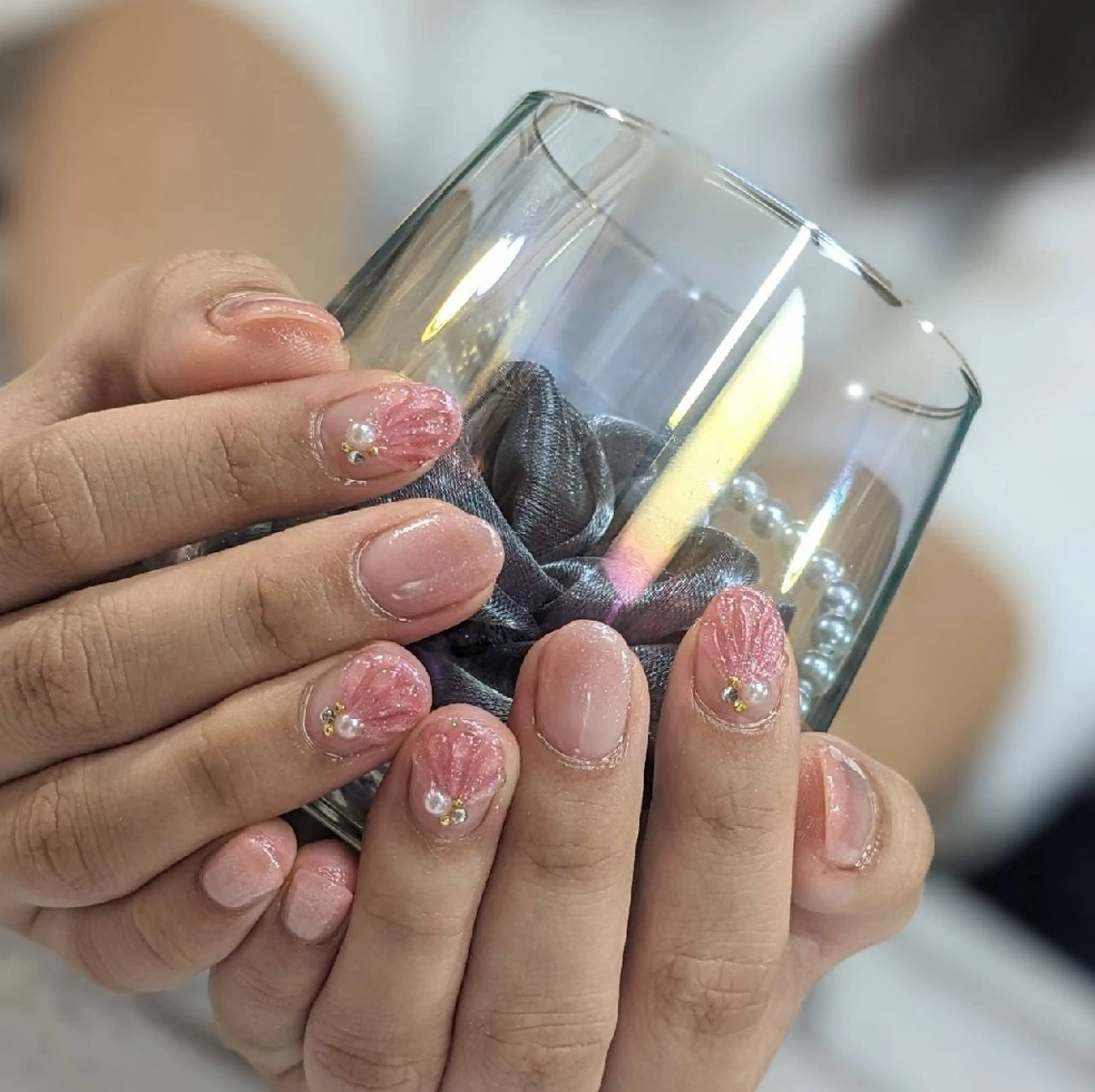 ネイル 夏ネイル ハンドネイル ネイルサロンベルティ .keikoのネイルデザイン