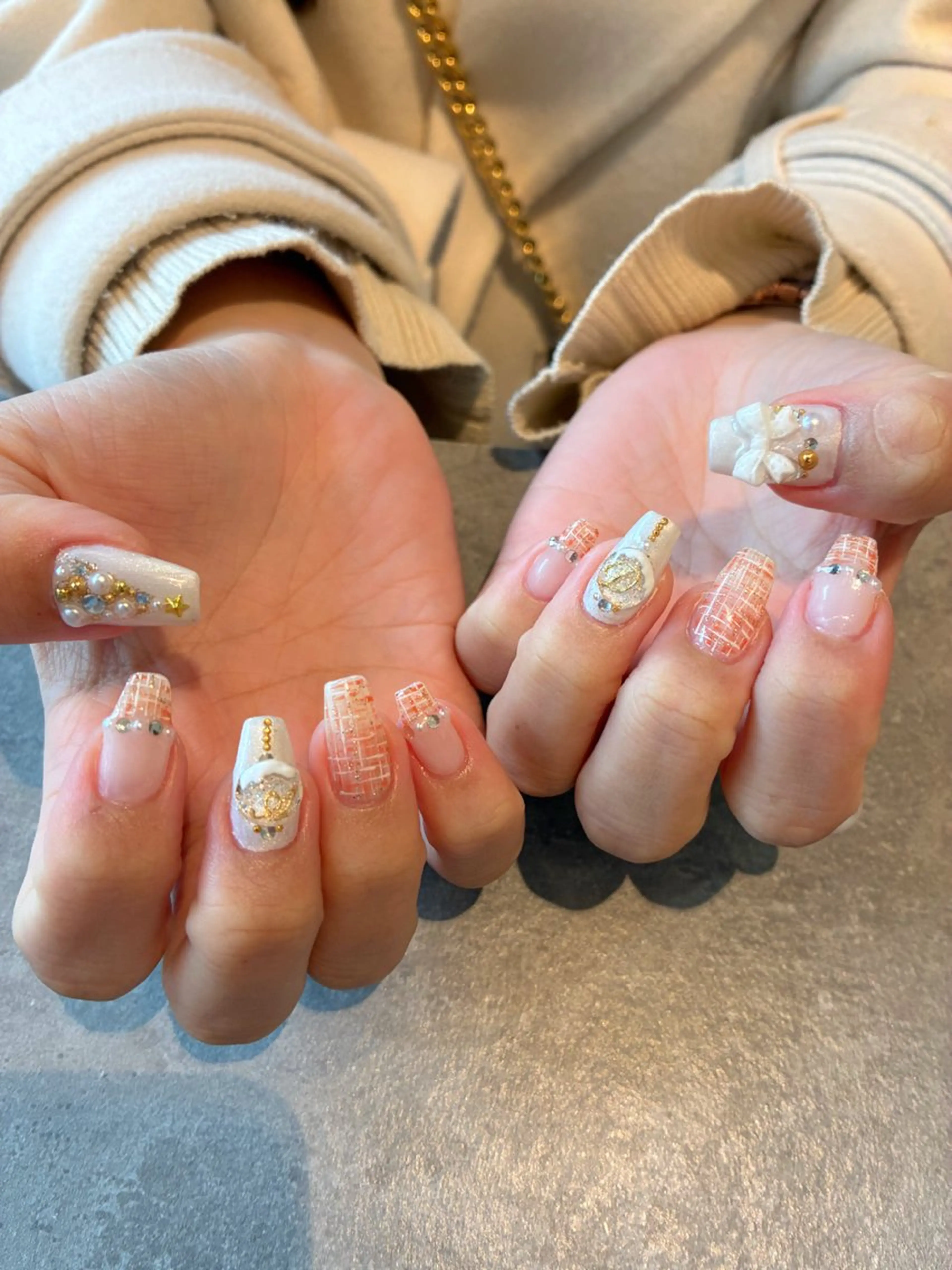 ネイル 持ち込み Nest 岩崎のネイルデザイン