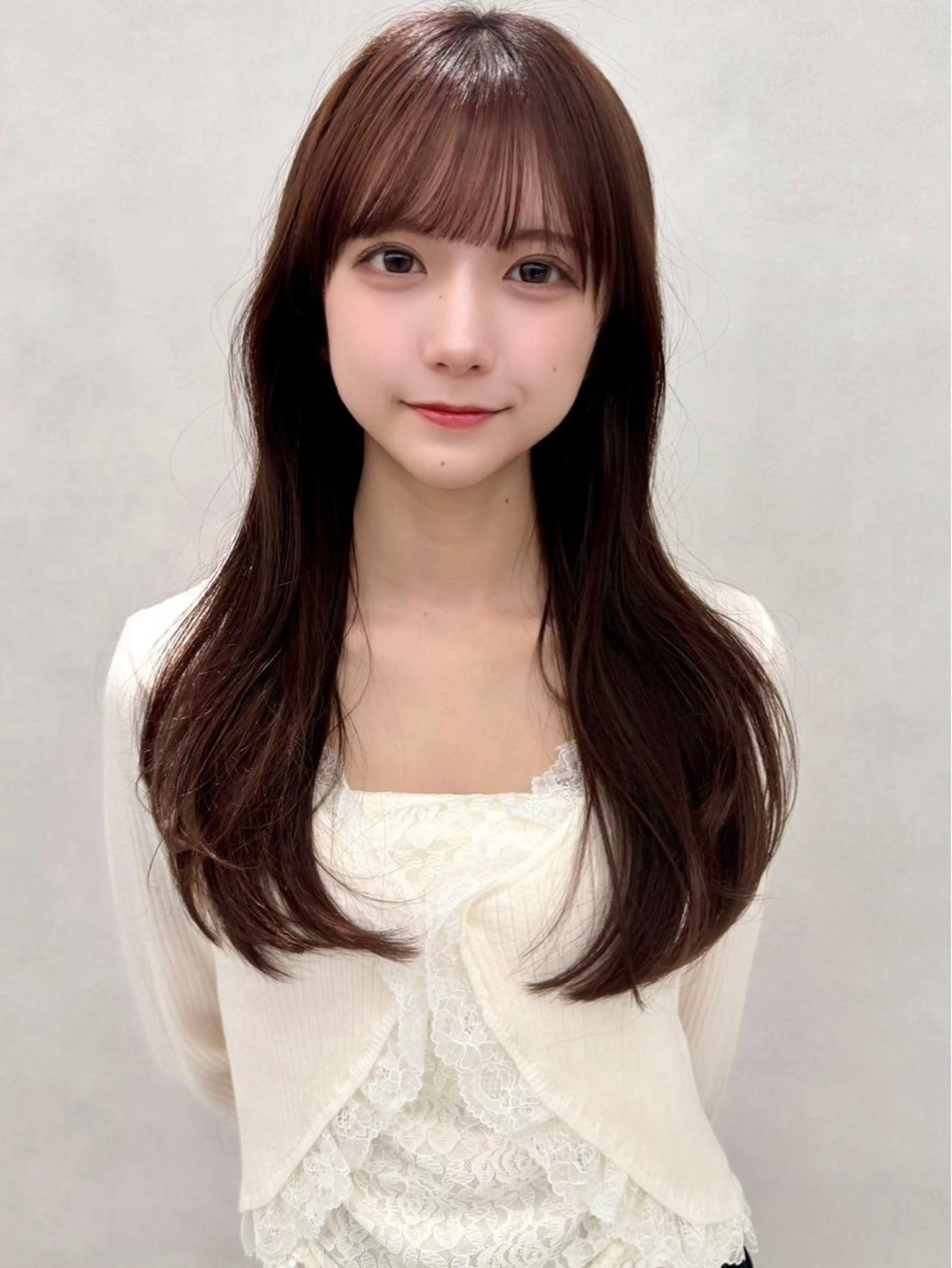 ロング カラー ヘアアレンジ アッシュ 透明感カラー グレージュ 髪質改善 ヘアカラー ✨レイヤー/ 透明感カラー✨冨永剛のヘアスタイル