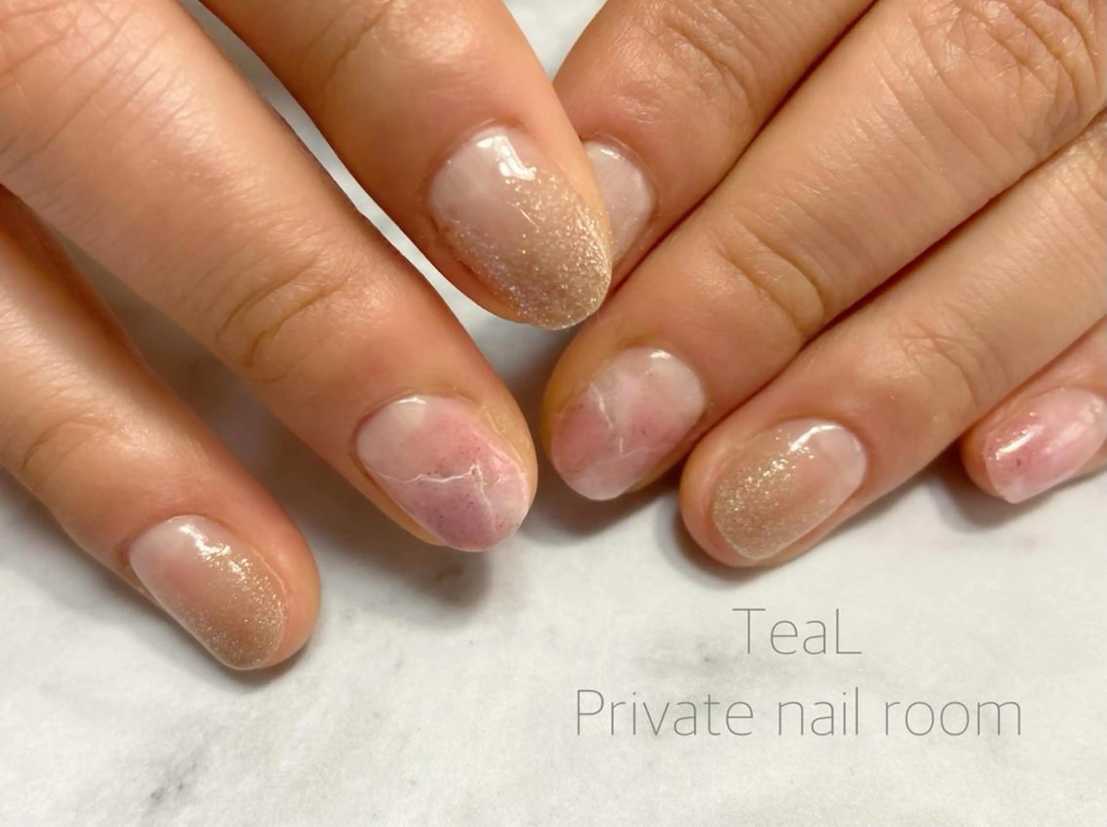 ネイル ハンドネイル TeaL nailのネイルデザイン