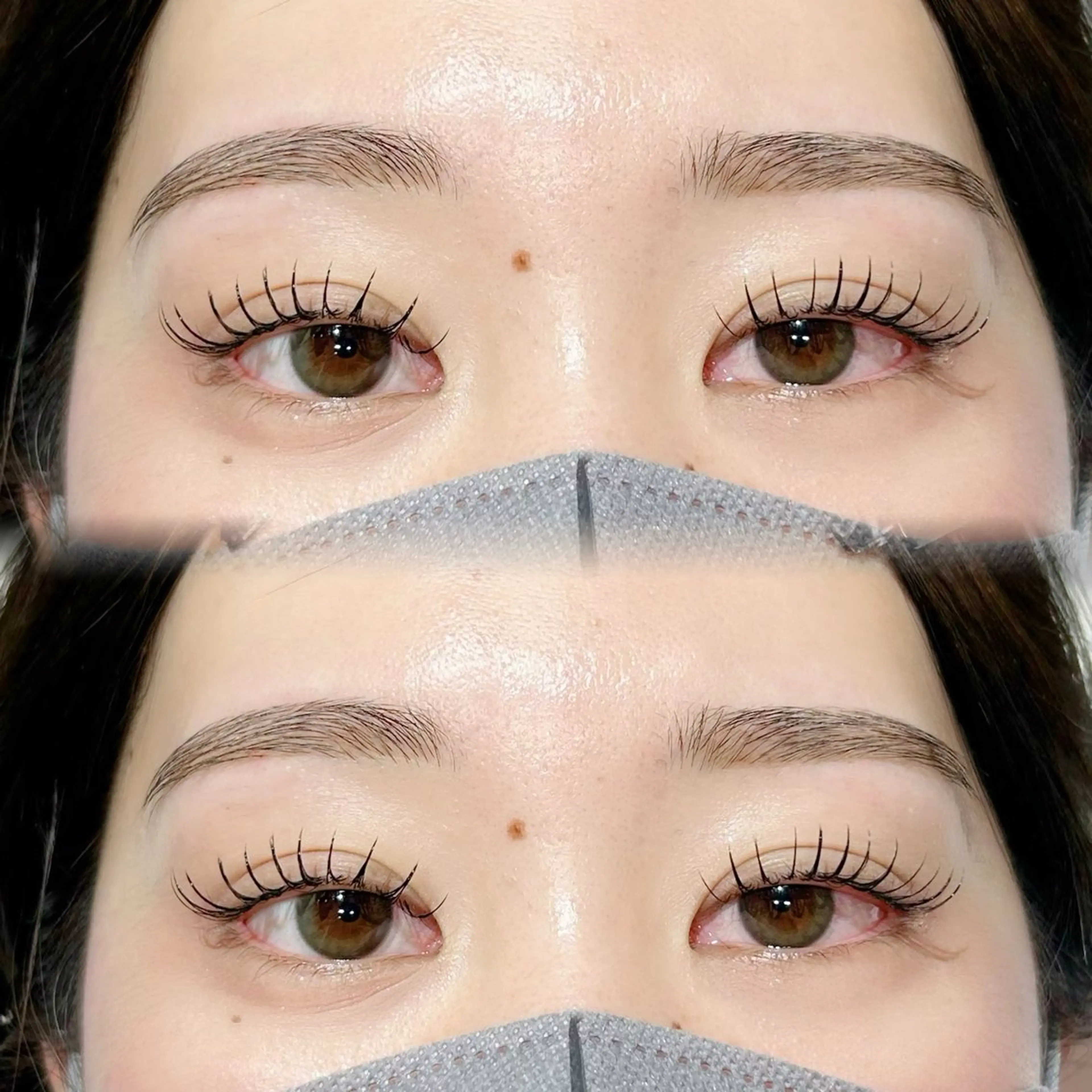 マツエク・マツパ フラットラッシュ マツエク rino✴︎/まつげ ＊まゆげ/韓国のマツエク・マツパデザイン