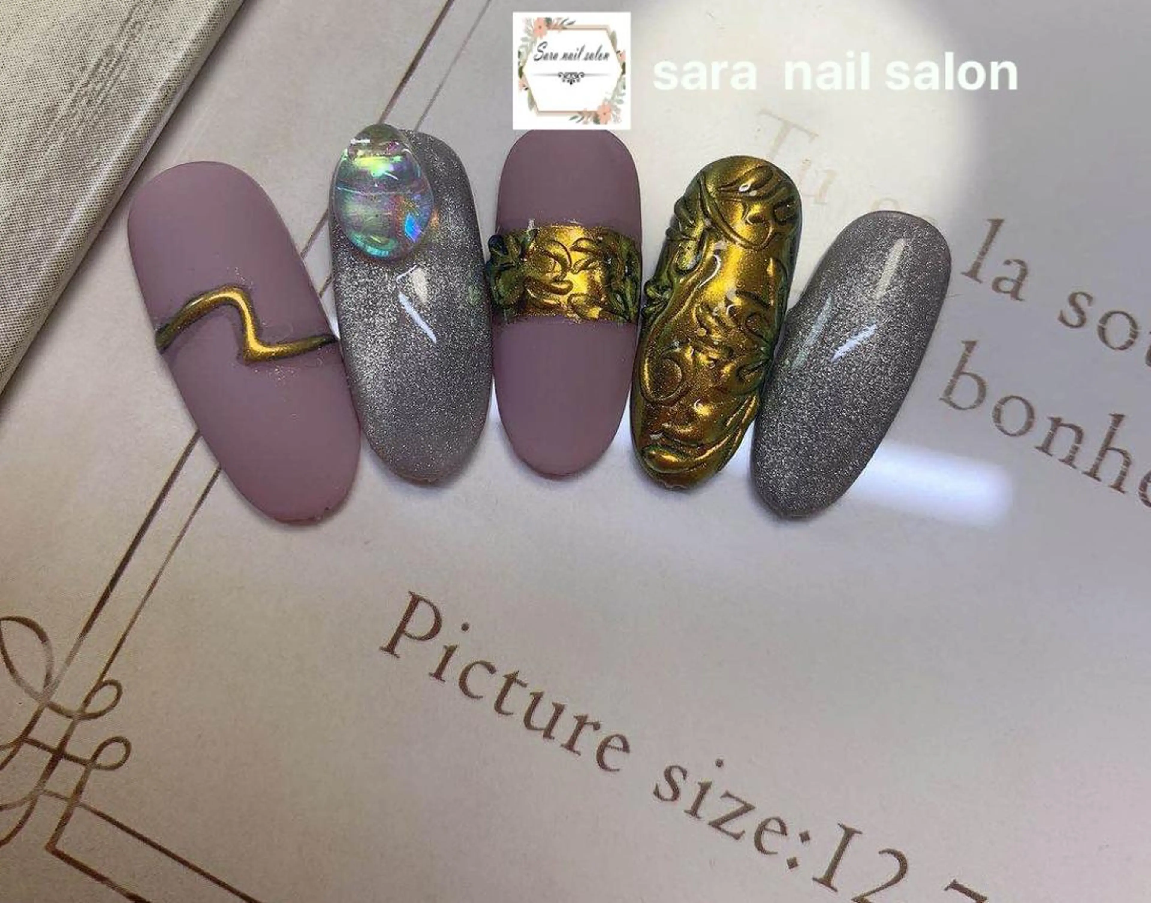 ネイル 小岩 Saraのネイルデザイン