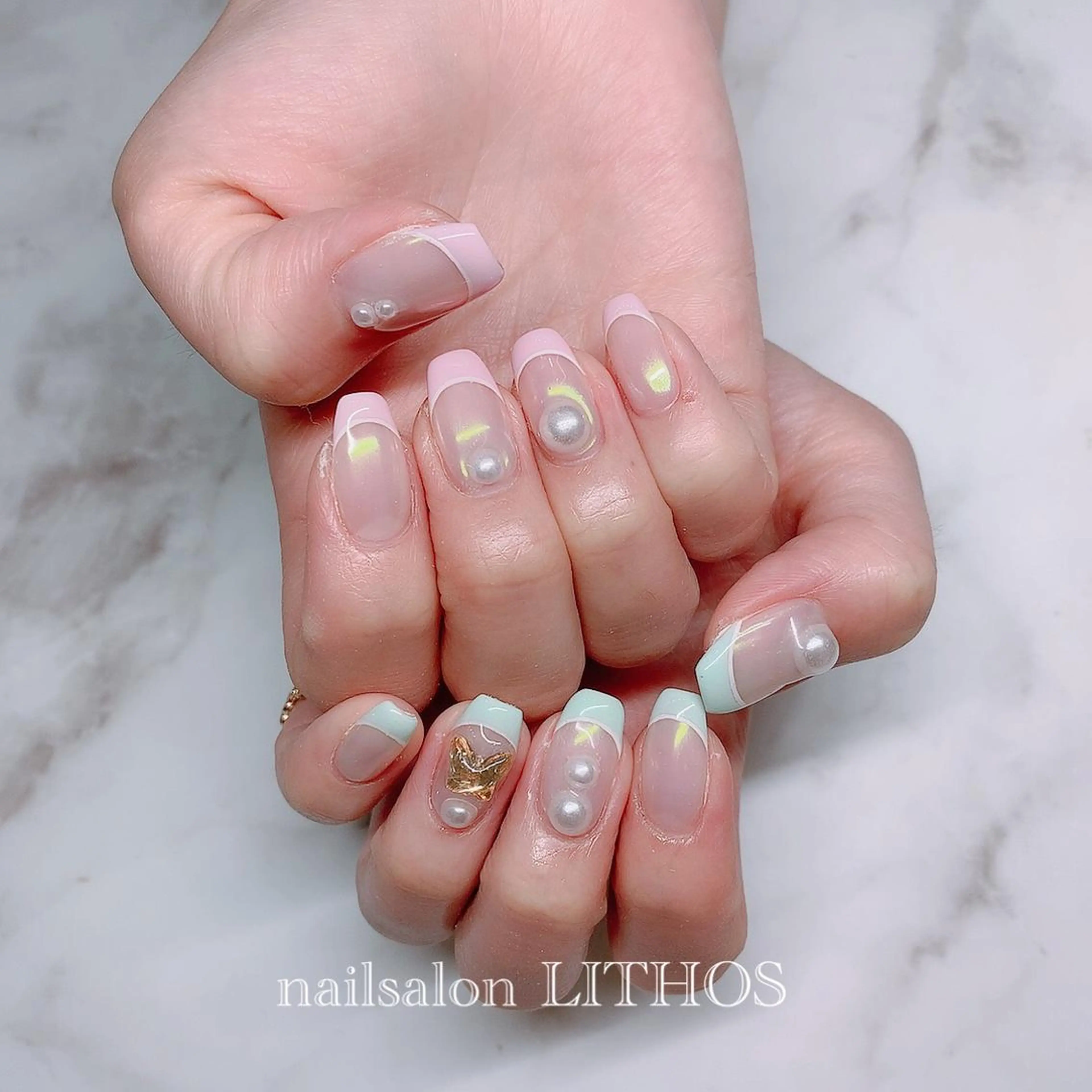 ネイル nailsalon Lithos所属・nailsalon Recontreのネイルデザイン