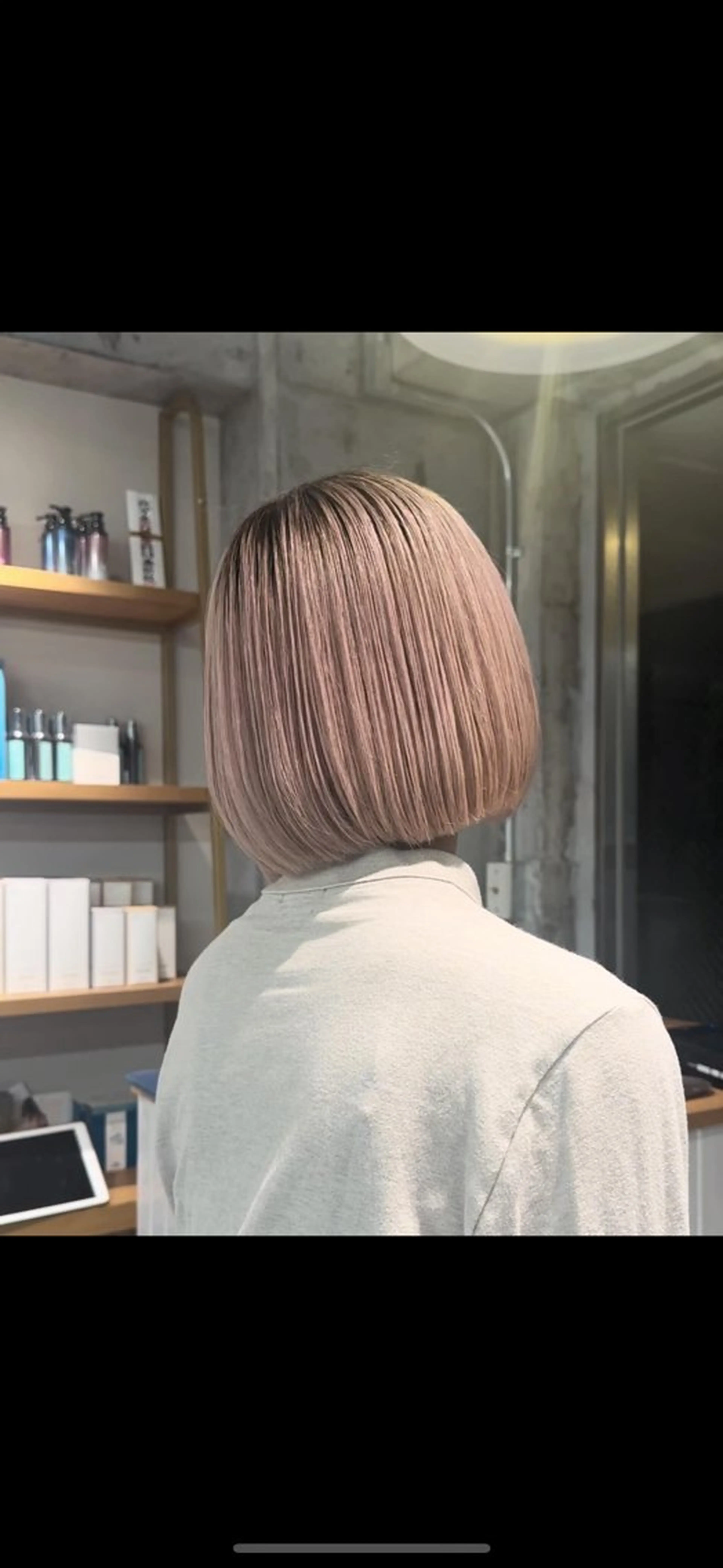 ミディアム カラー 🩷銀座/縮毛矯正 特化サロン🪞みことのヘアスタイル