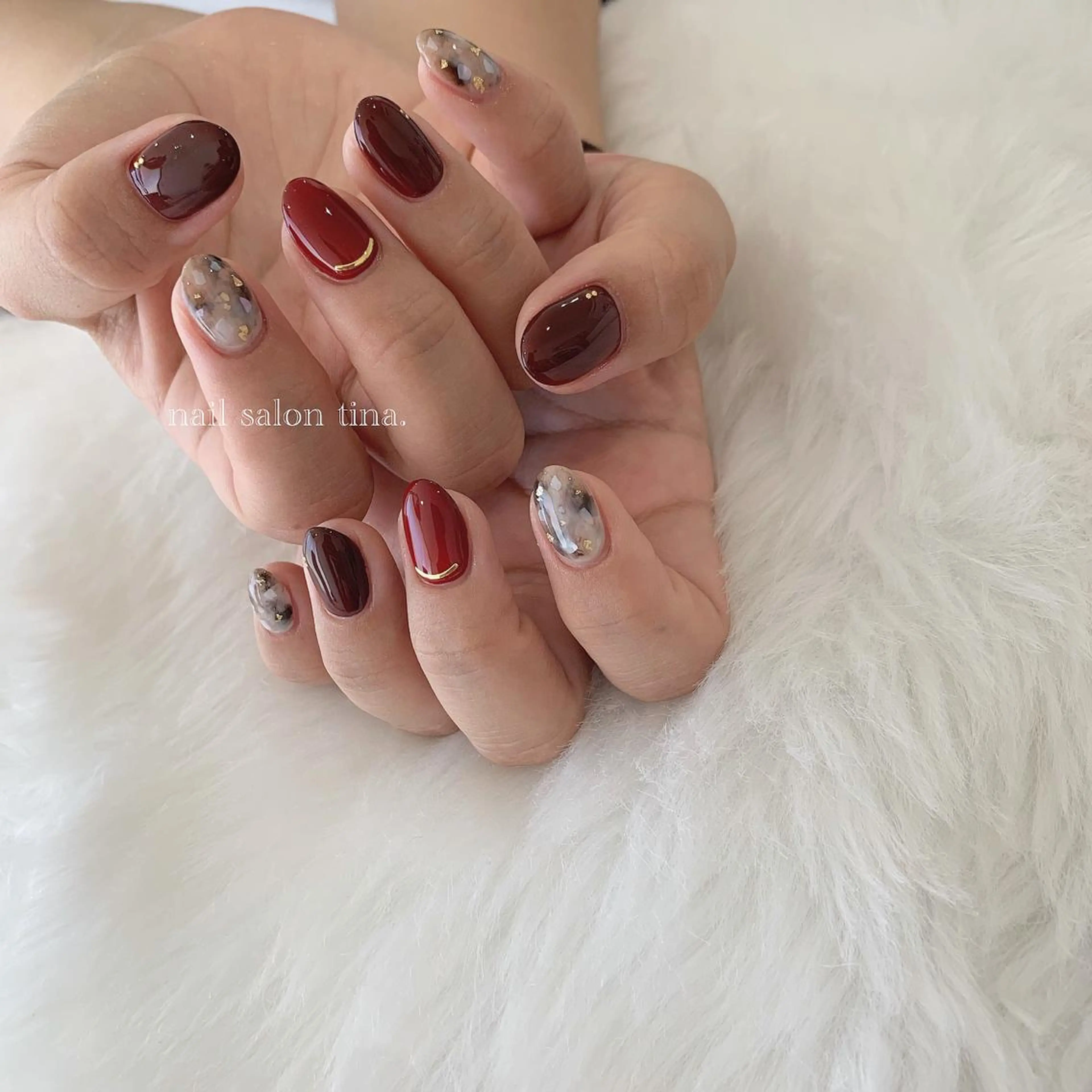 ネイル nail salon tina.所属・中山 はづきのネイルデザイン