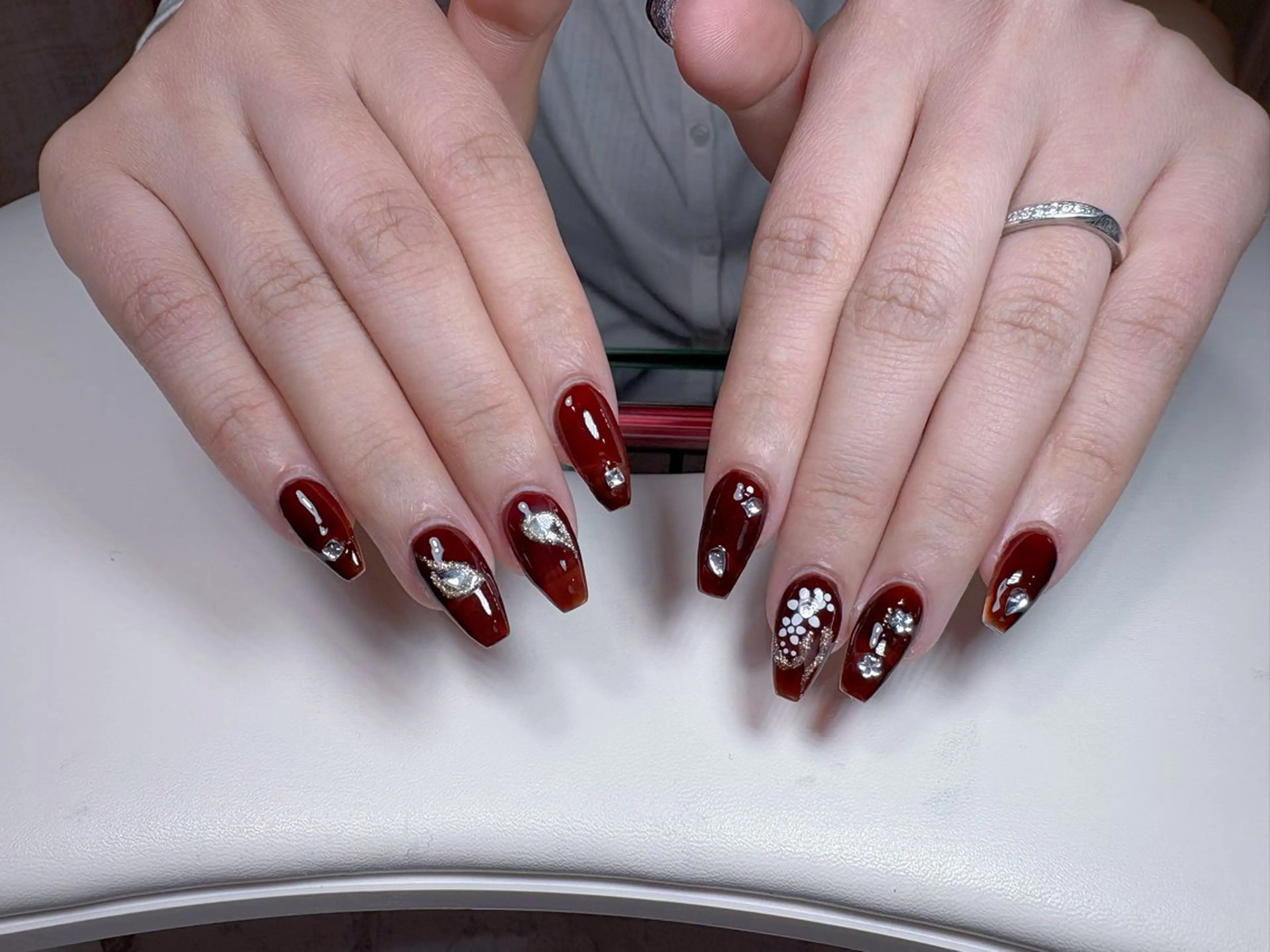 ネイル 韓国ネイル シンプルネイル ネイルチップ ハンドネイル ゆい ノエラネイルのネイルデザイン