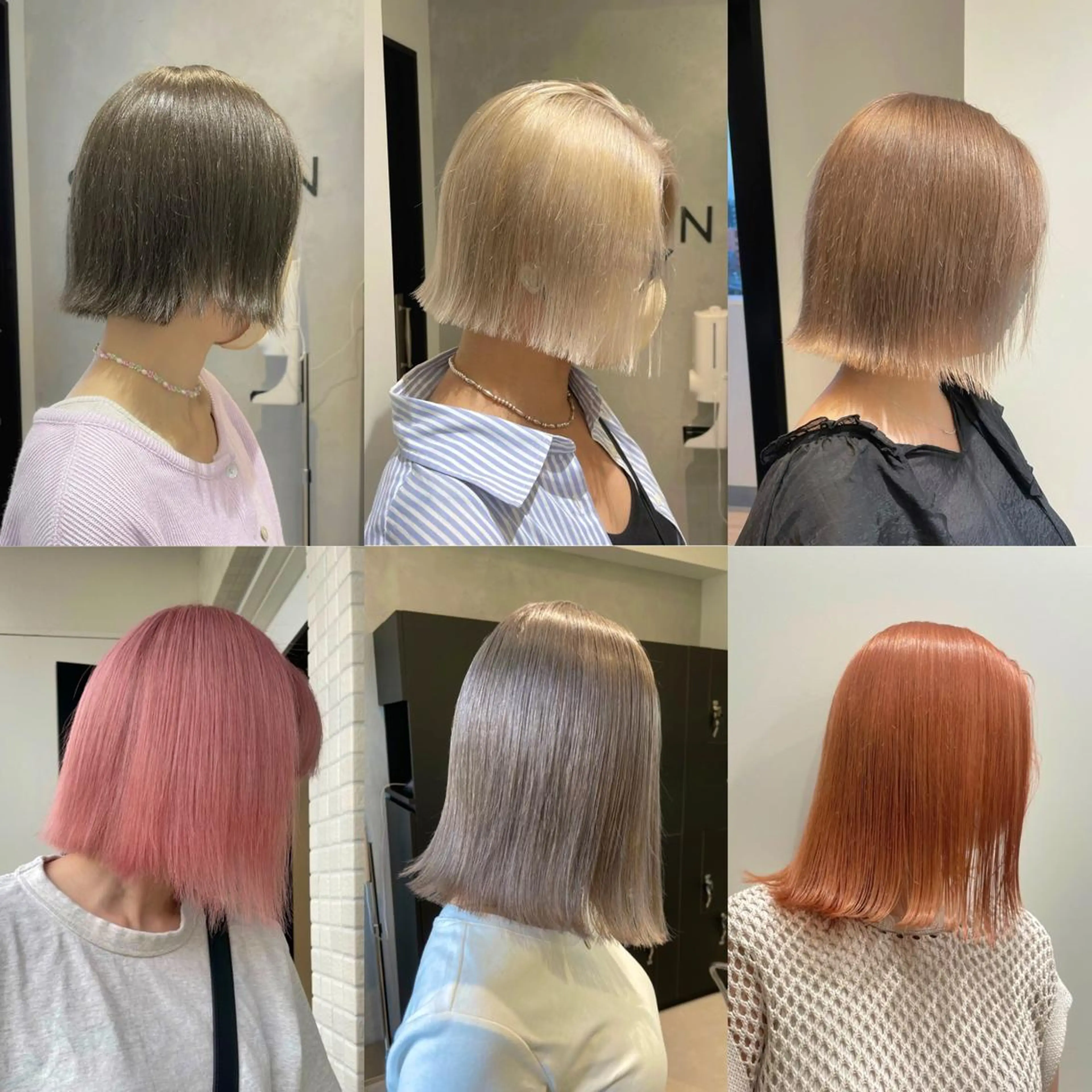 ショート カラー ボブ カット ヘアカラー トリートメント ヘアセット メンズ特化 パーマ/オザワのヘアスタイル