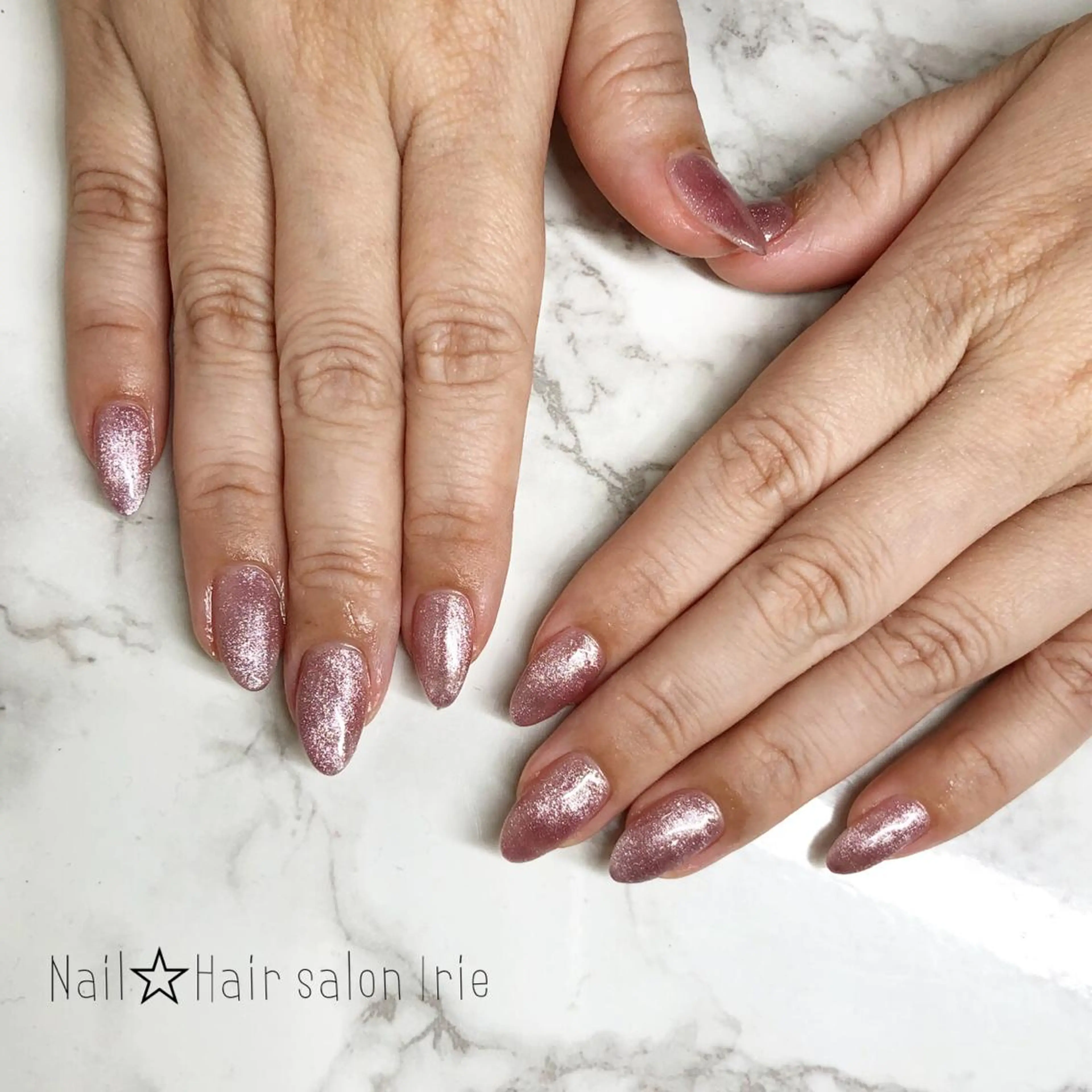 ネイル ハンドネイル ハンドケア Hair salon Irie所属・與儀 知佳のネイルデザイン