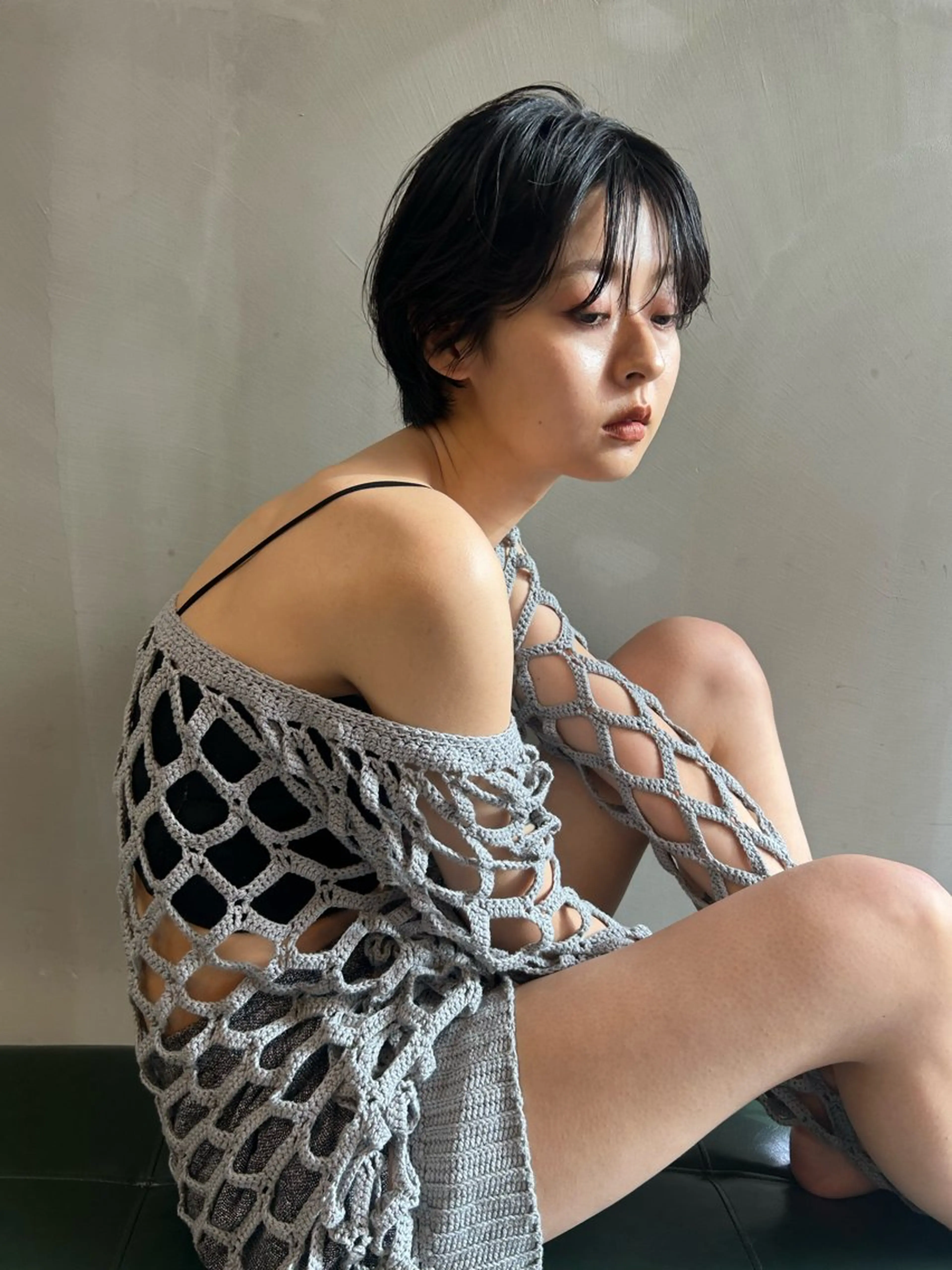 ショート カット トリートメント ショート/ボブ/ 心斎橋/宮脇美奈のヘアスタイル