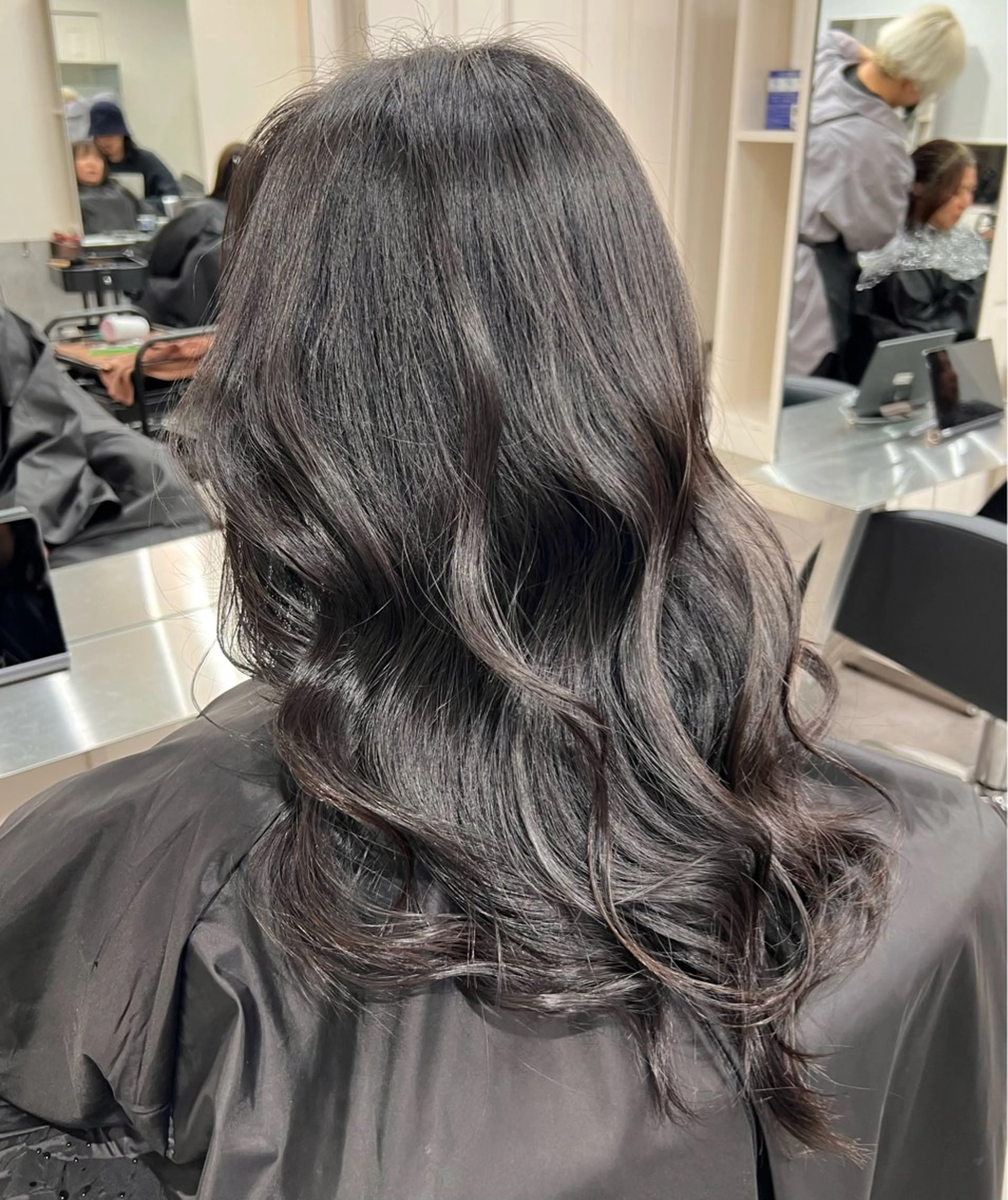 ミディアム 髪質改善 トリートメント 💕韓国レイヤー× 髪質改善　宮内諒のヘアスタイル