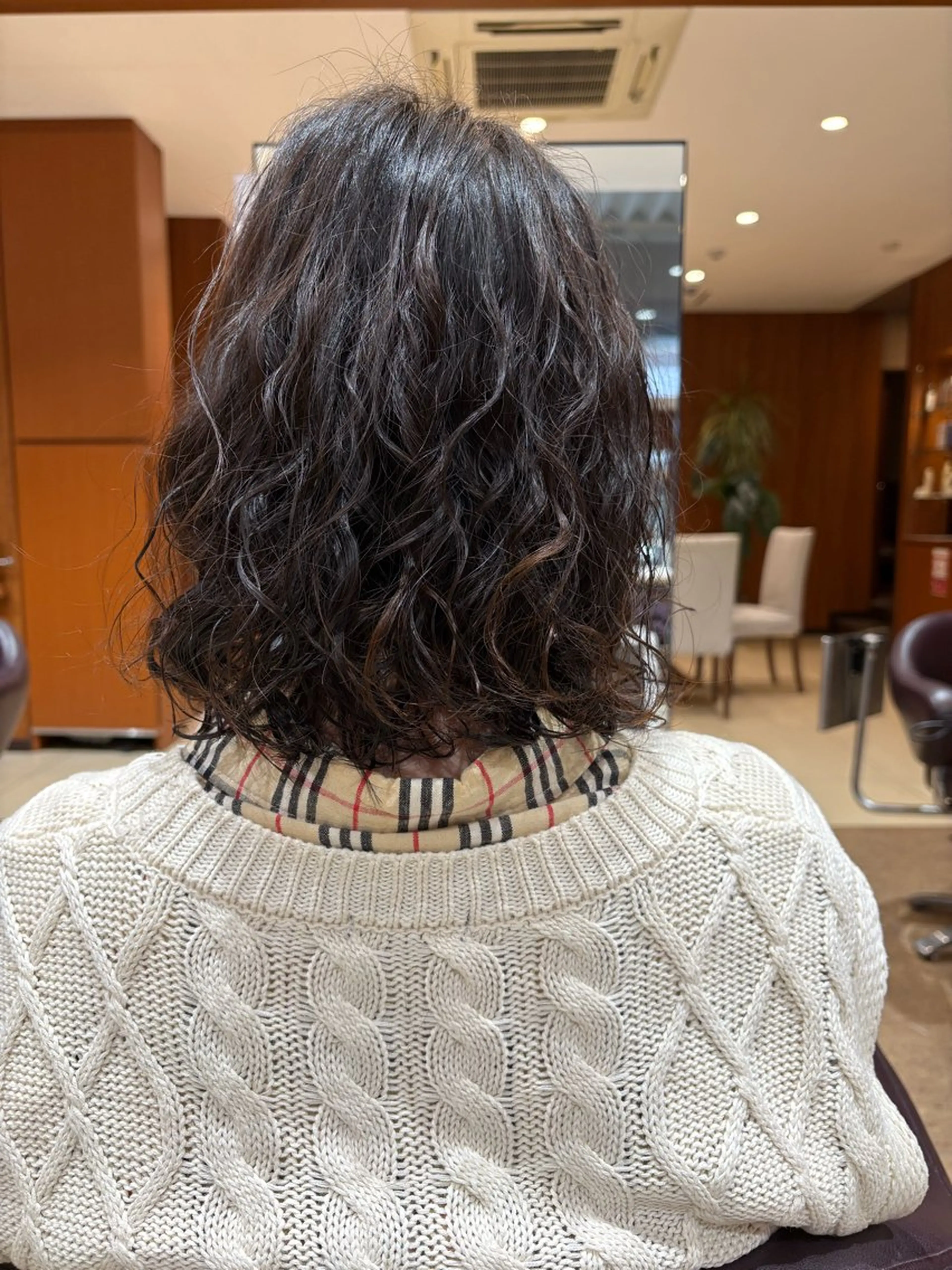 カットパーマの写真