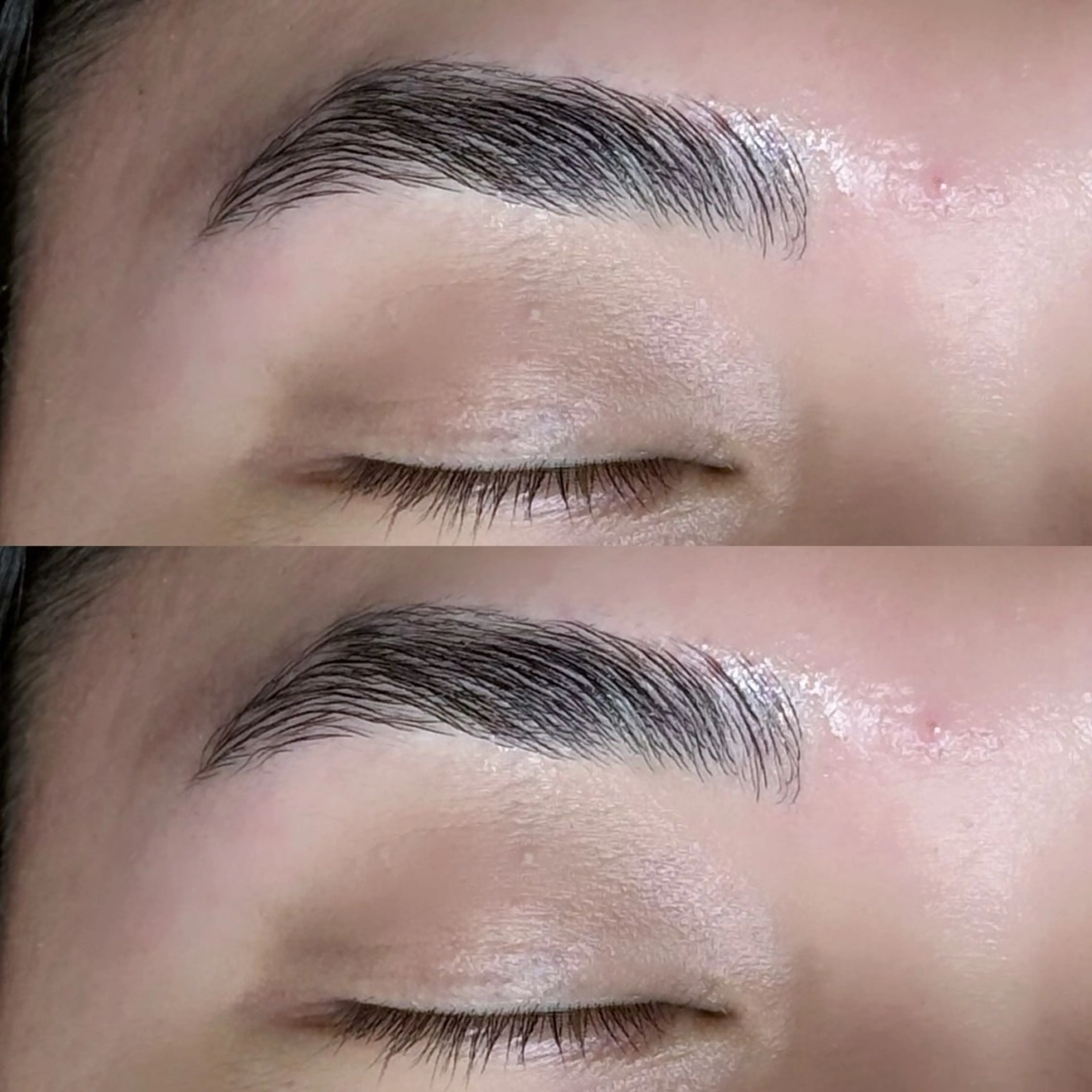 アイブロウ ハリウッドブロウリフト 眉毛ワックス脱毛 ワックス脱毛 eyelash & nail studio Zen所属・まつパ/マツエク/ HARUNA🎀🤍のマツエク・マツパデザイン