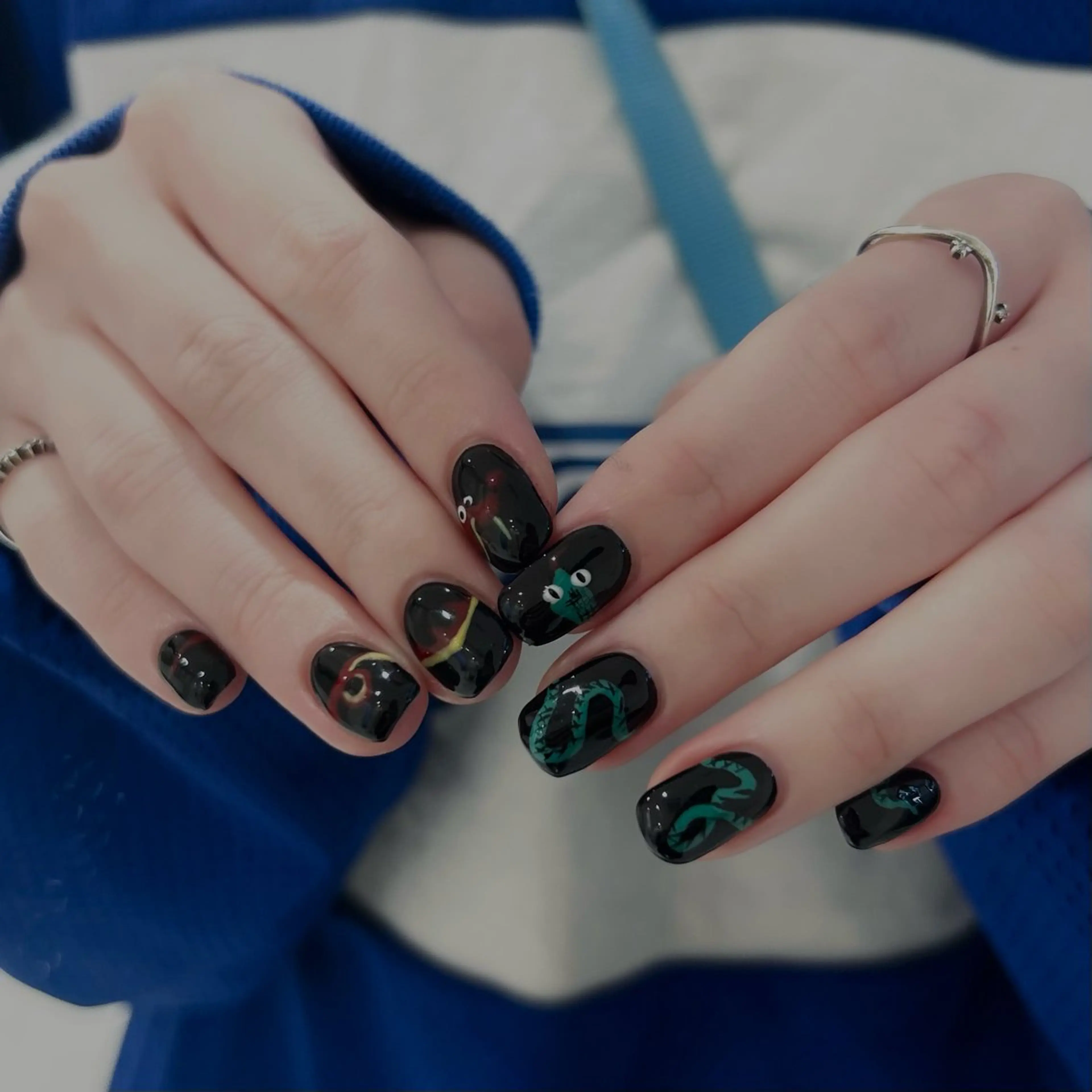 ネイル 持ち込み ハンドネイル Uzuki ／ROCCOnailのネイルデザイン