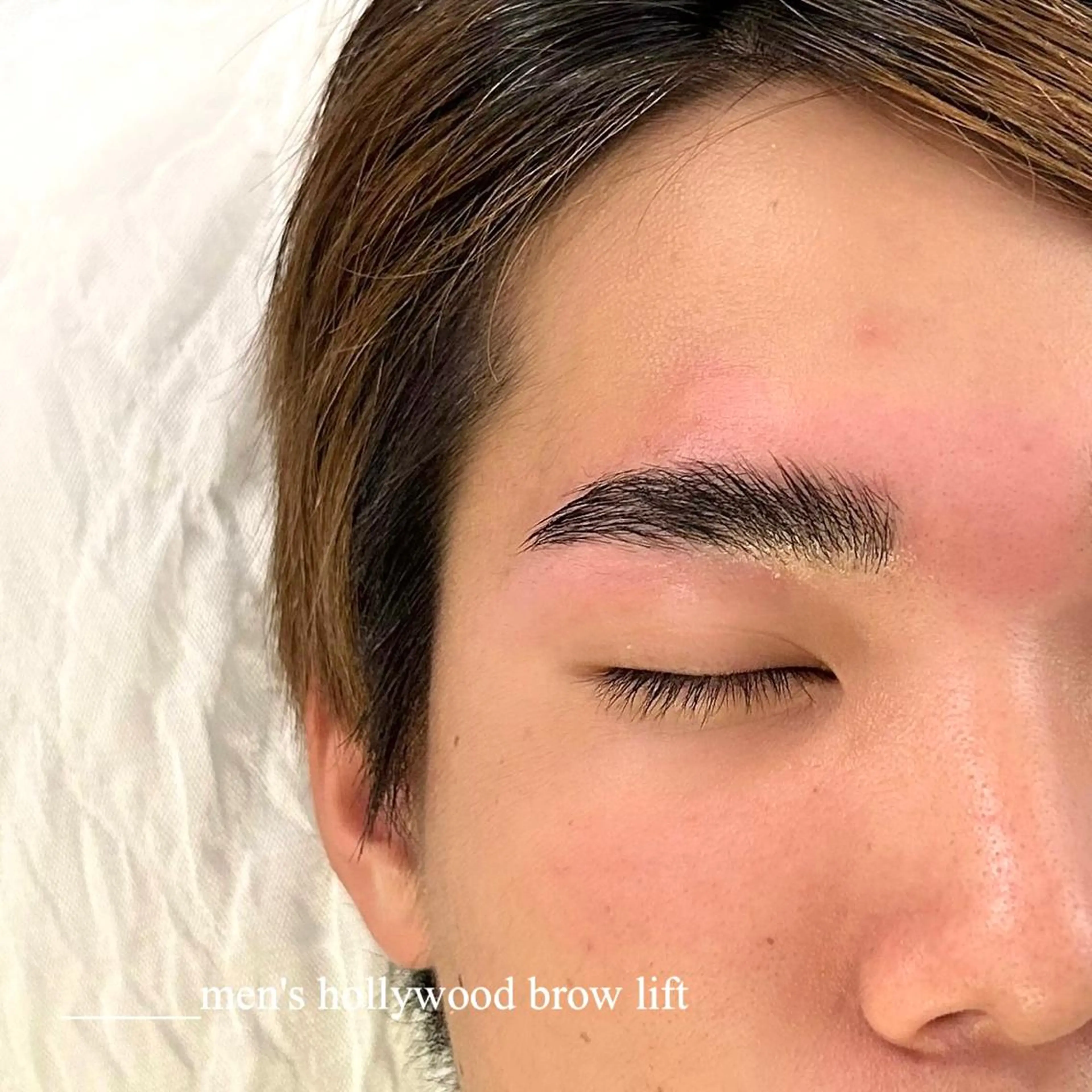メンズ アイブロウ ハリウッドブロウリフト メンズアイブロウ ワックス脱毛 その他(アイブロウ) GO TODAY SHAiRE SALON Vellmie店所属・吉祥寺kasumi 🌛eye/browのマツエク・マツパデザイン