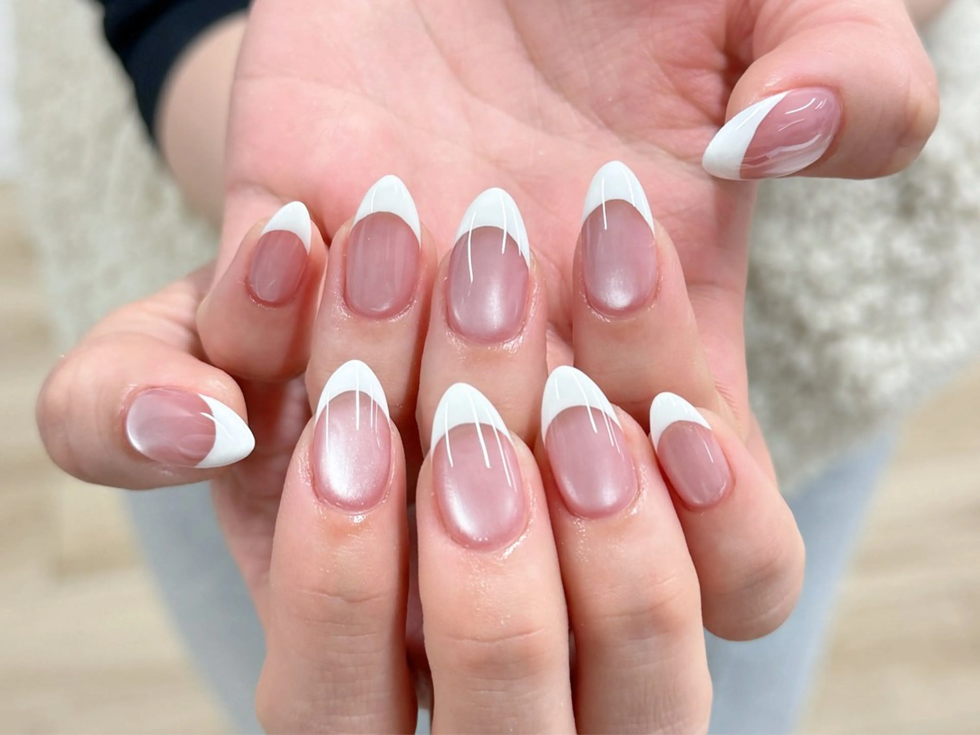 ネイル フレンチネイル MY Nail所属・中村 ユメのネイルデザイン