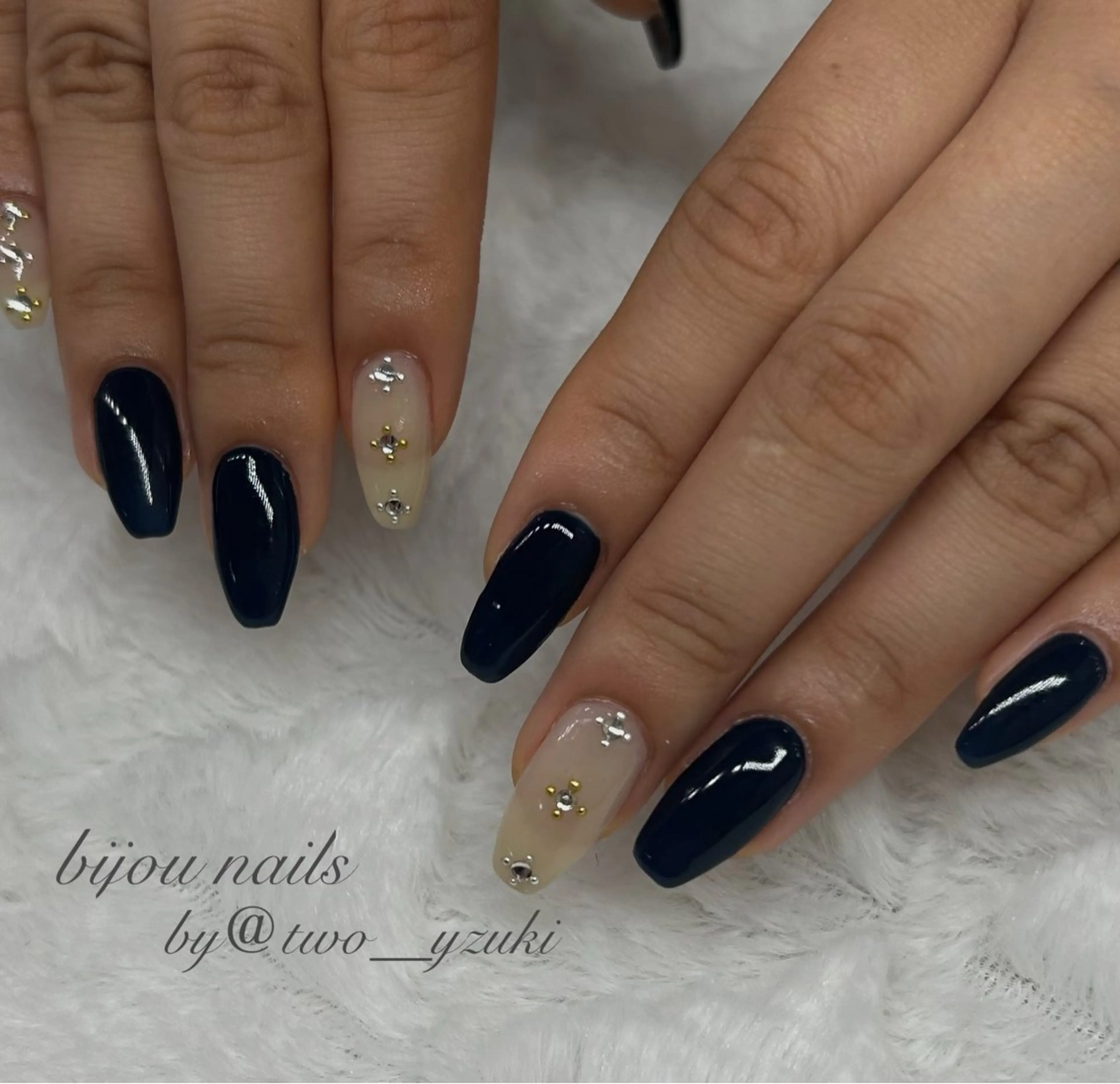 ネイル ハンドネイル Two YUZUKIのネイルデザイン