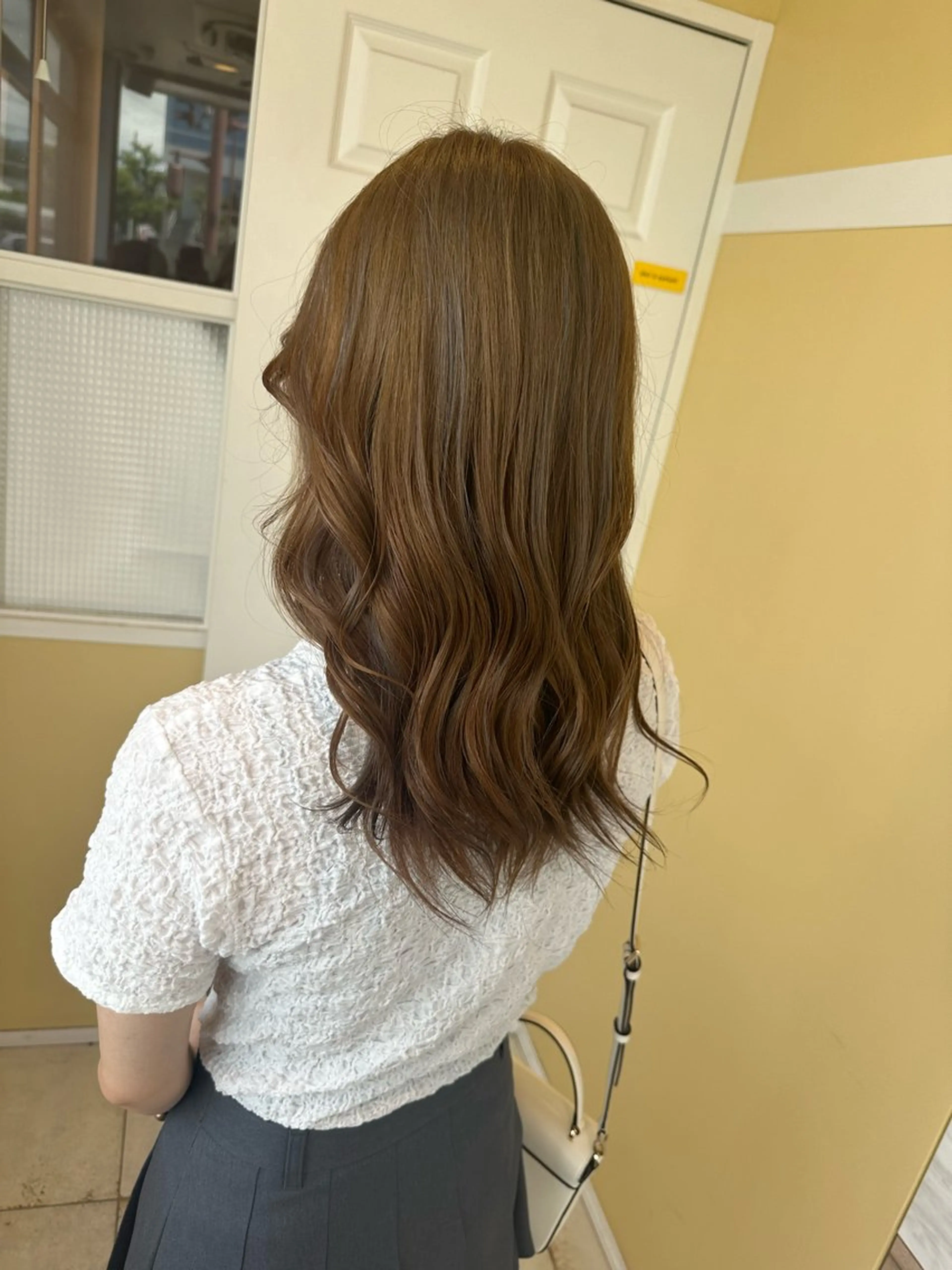 カラー ブリーチ 三井 望夢のヘアスタイル