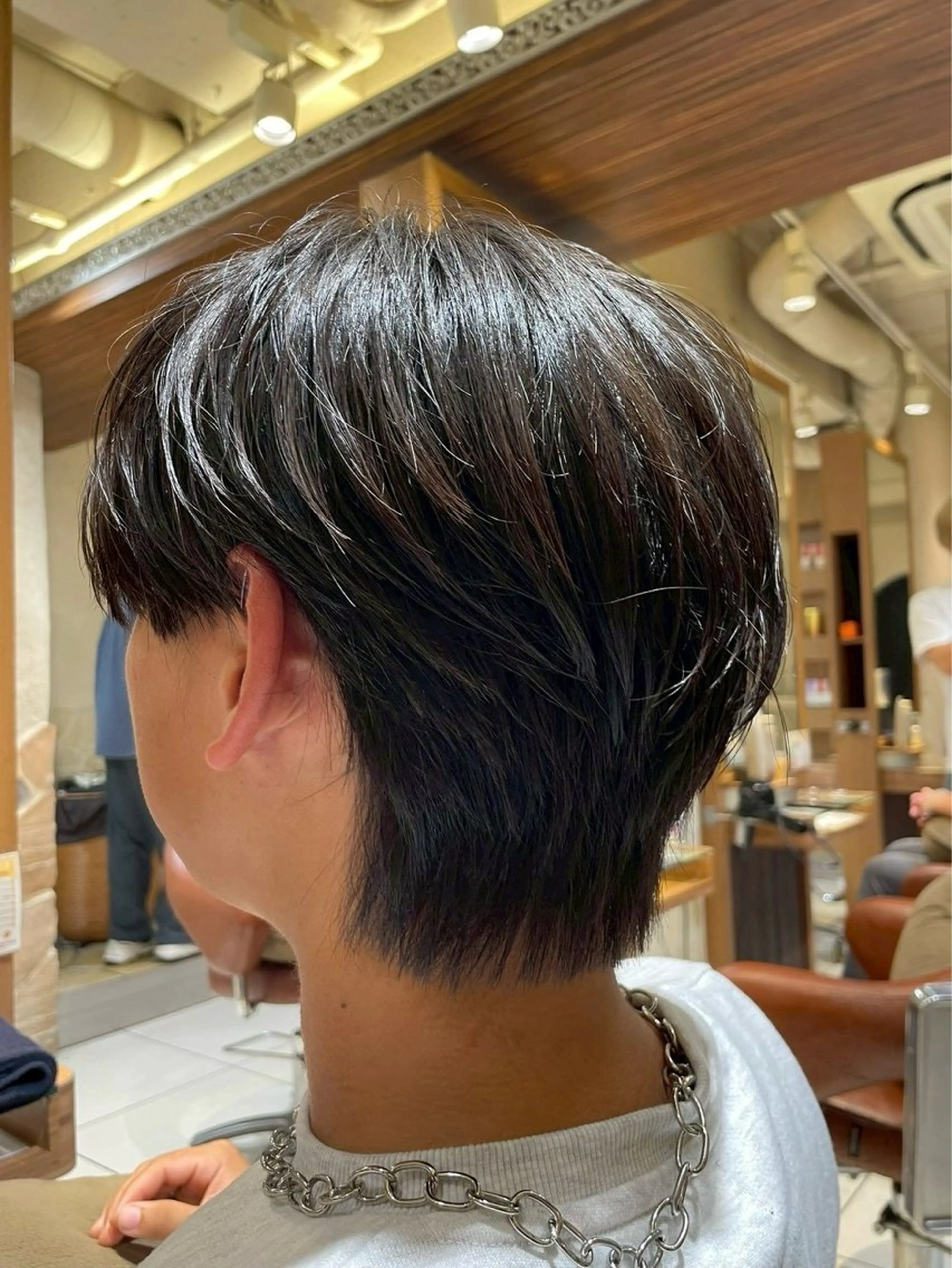 ミディアム メンズ 齋藤 優太朗 カットモデル募集‼️のヘアスタイル