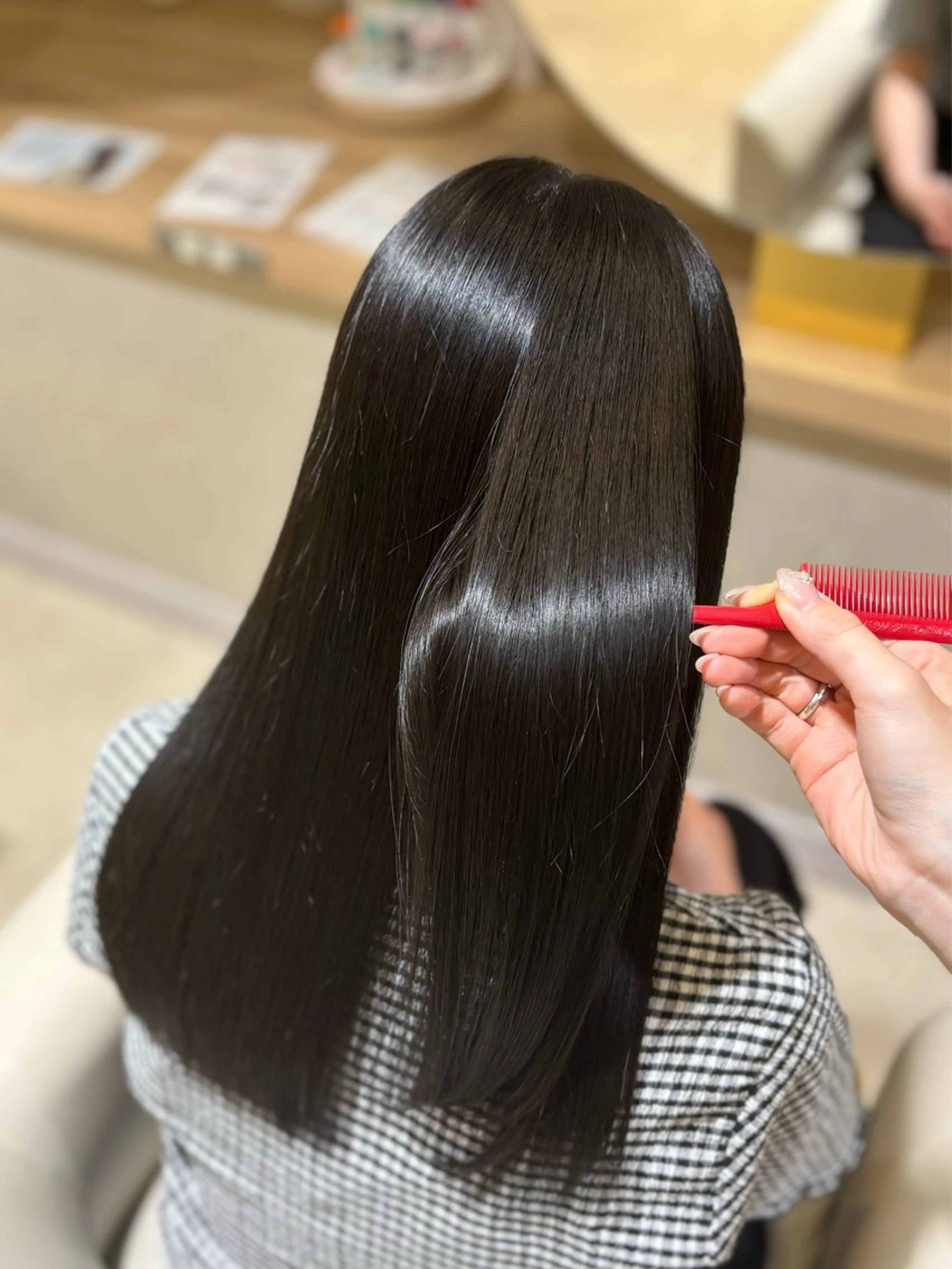 髪質改善ストレートトリートメント🫧の写真