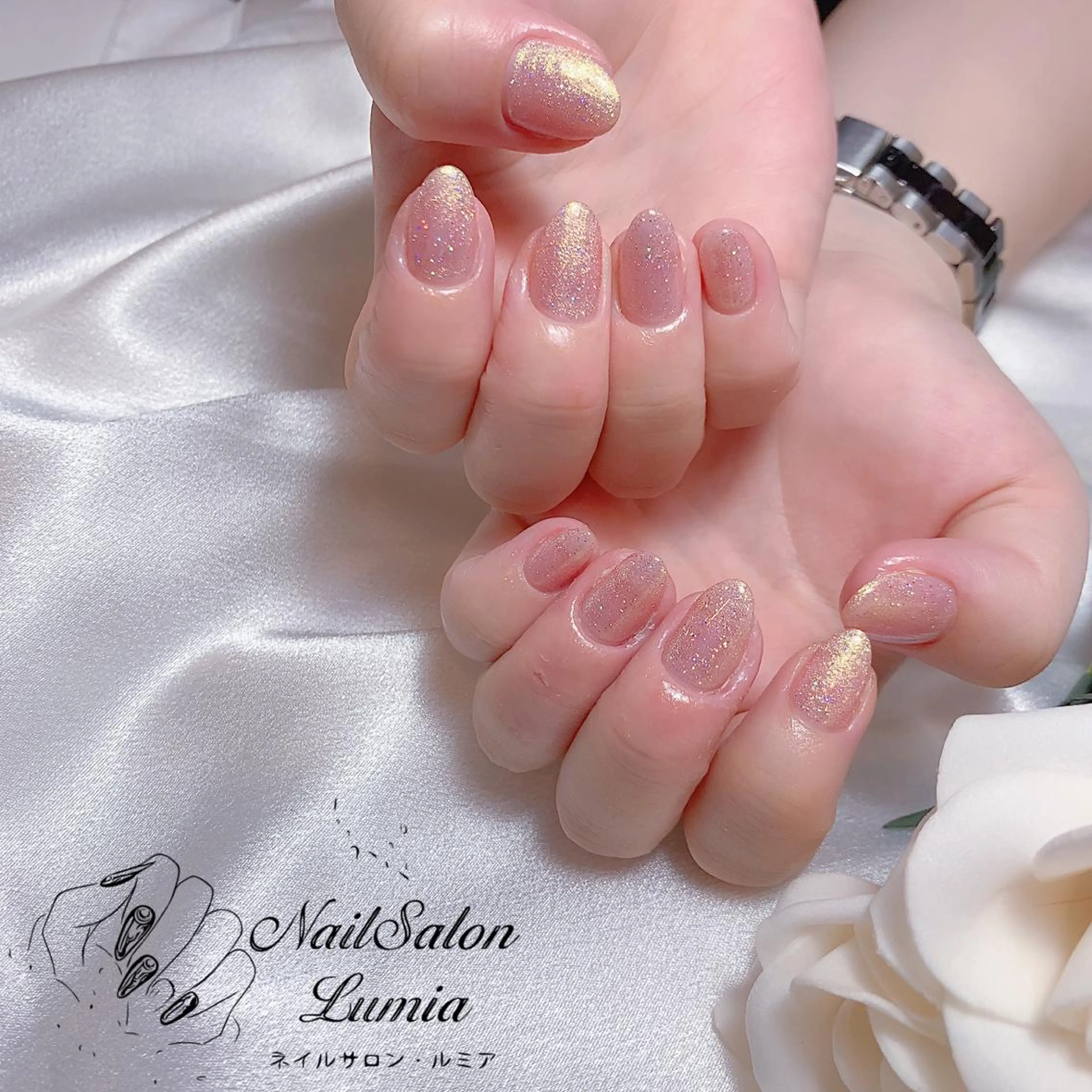 ネイル ハンドネイル ネイルサロン ルミア Lumia 店長のネイルデザイン