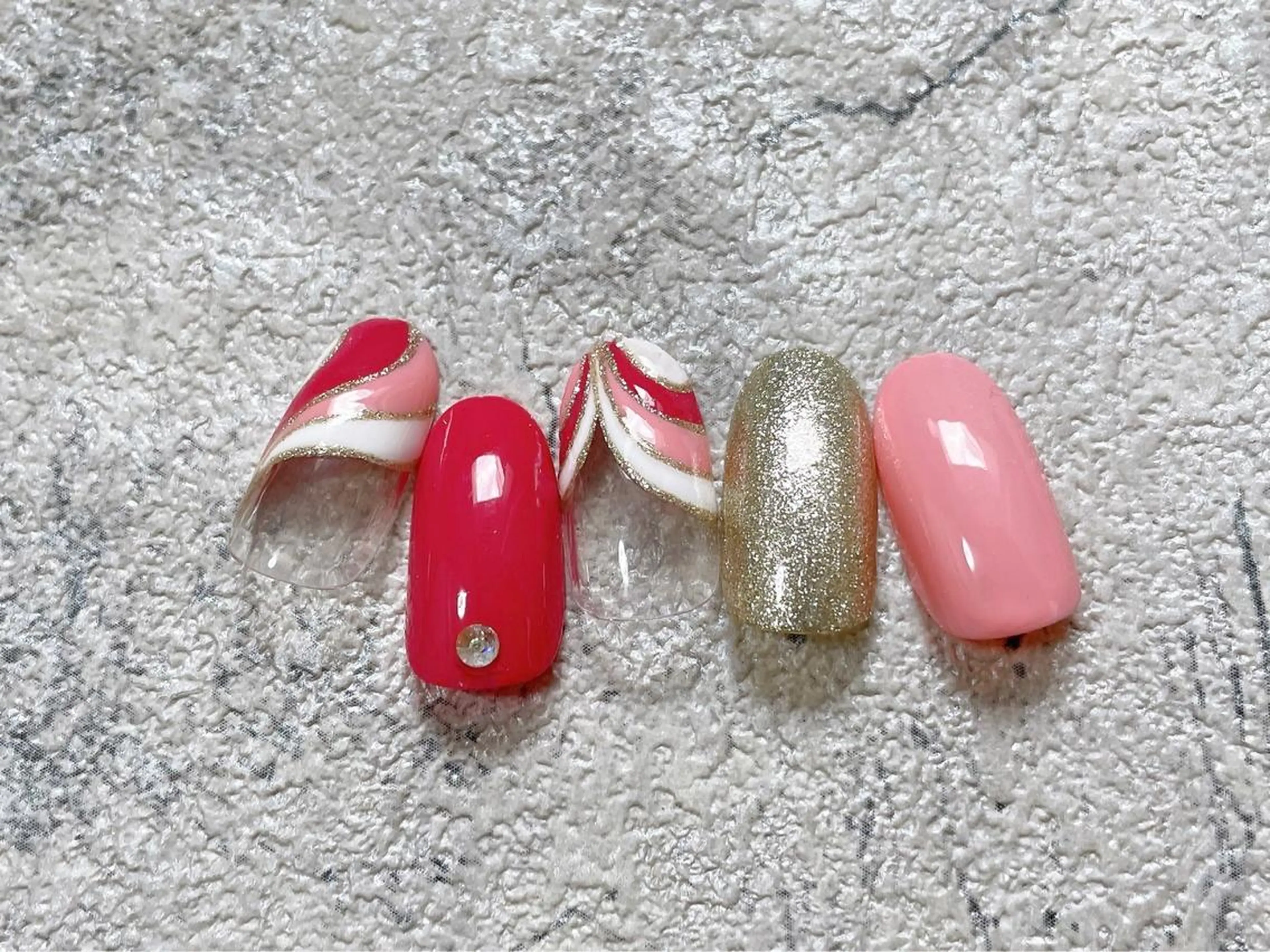 ネイル オーロラネイル フラワーネイル フットネイル フレンチネイル ジェルネイル Mogu nail 二子玉川のネイルデザイン