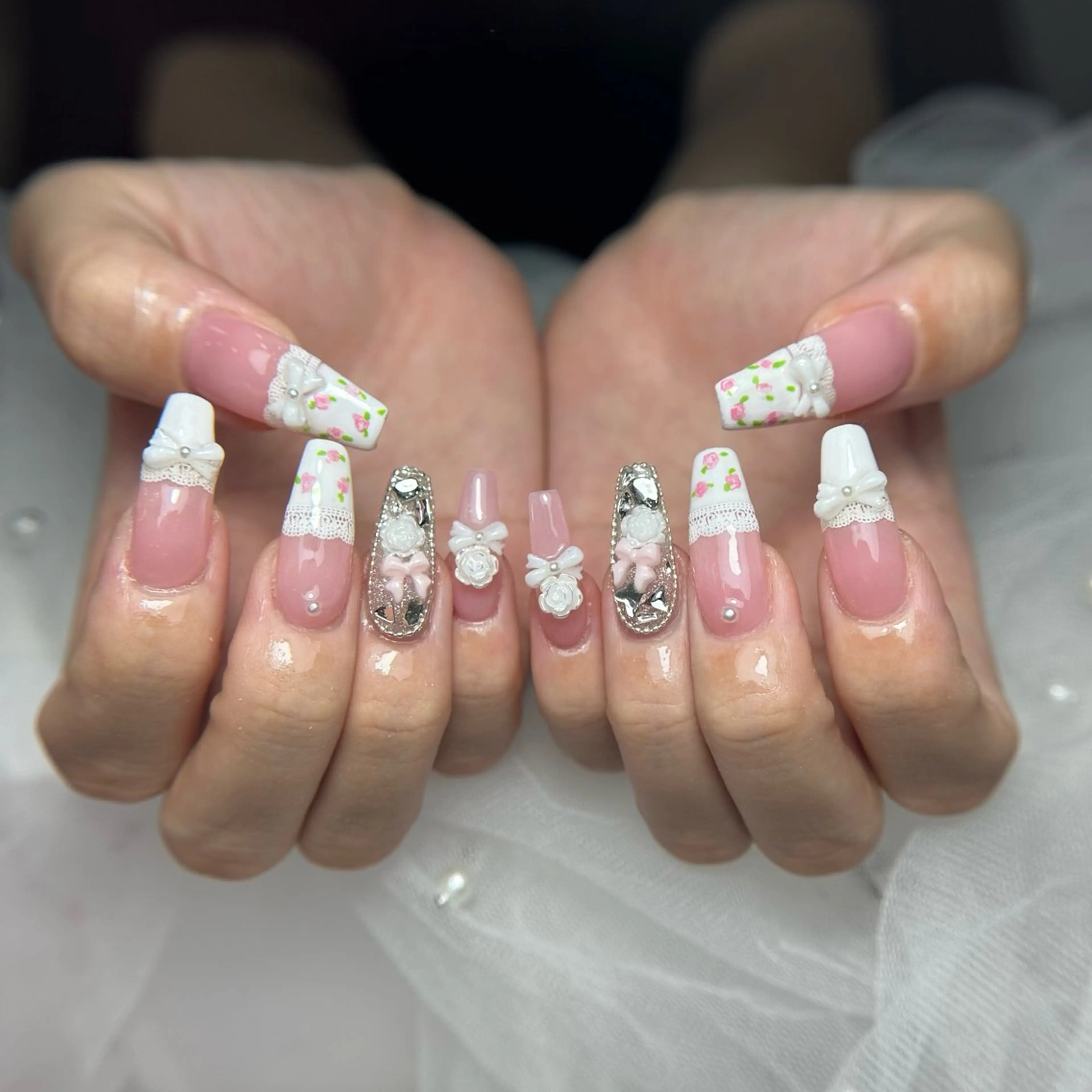 ネイル 長さ出し ジェルネイル 持ち込み オフィスネイル ワンカラーネイル Michi_Nails_Salon所属・Michi Nail Staffのネイルデザイン