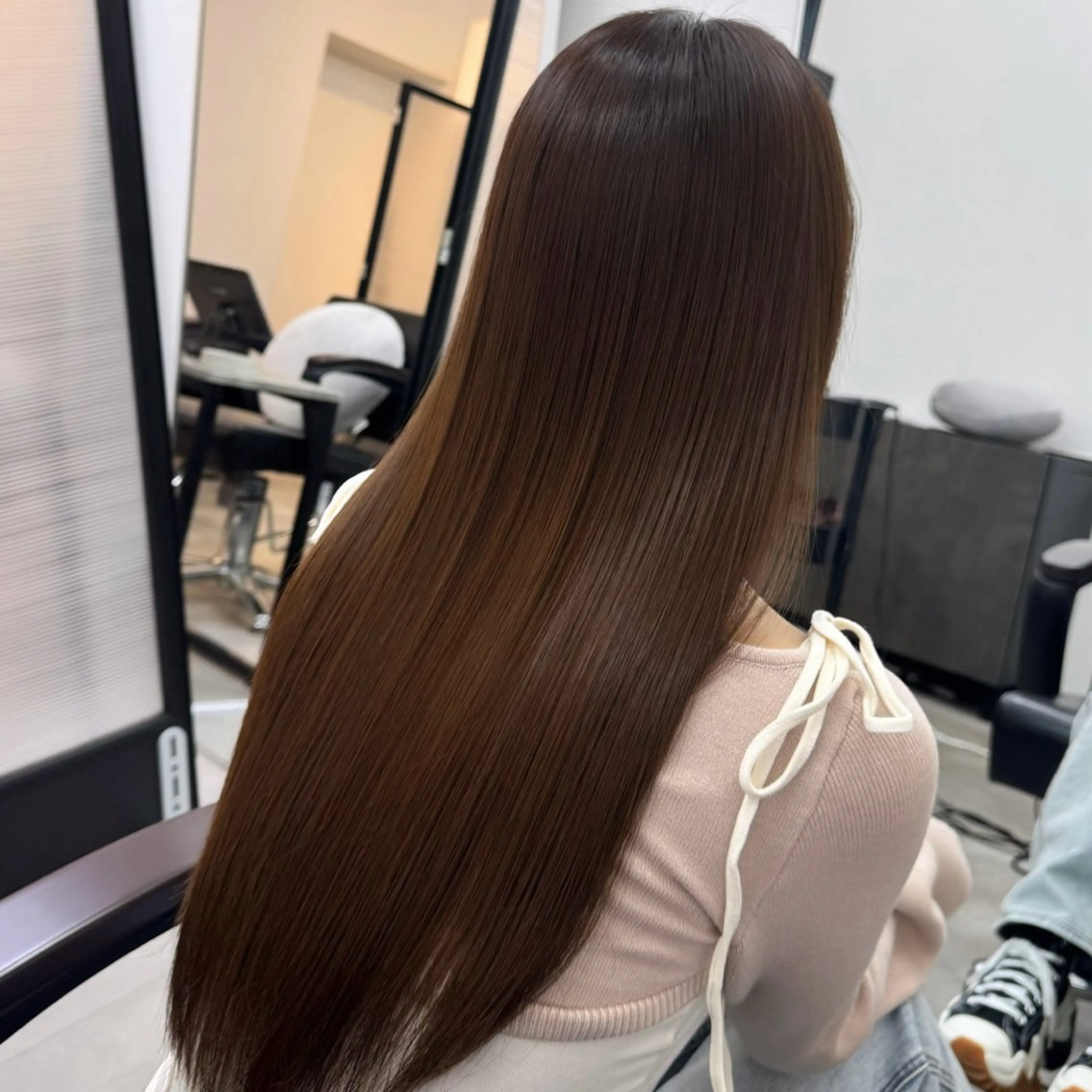 ロング カット ヘアカラー 縮毛矯正 トリートメント shinka　omotesando所属・ブリーチ縮毛矯正 /髪質改善/タイチのヘアスタイル