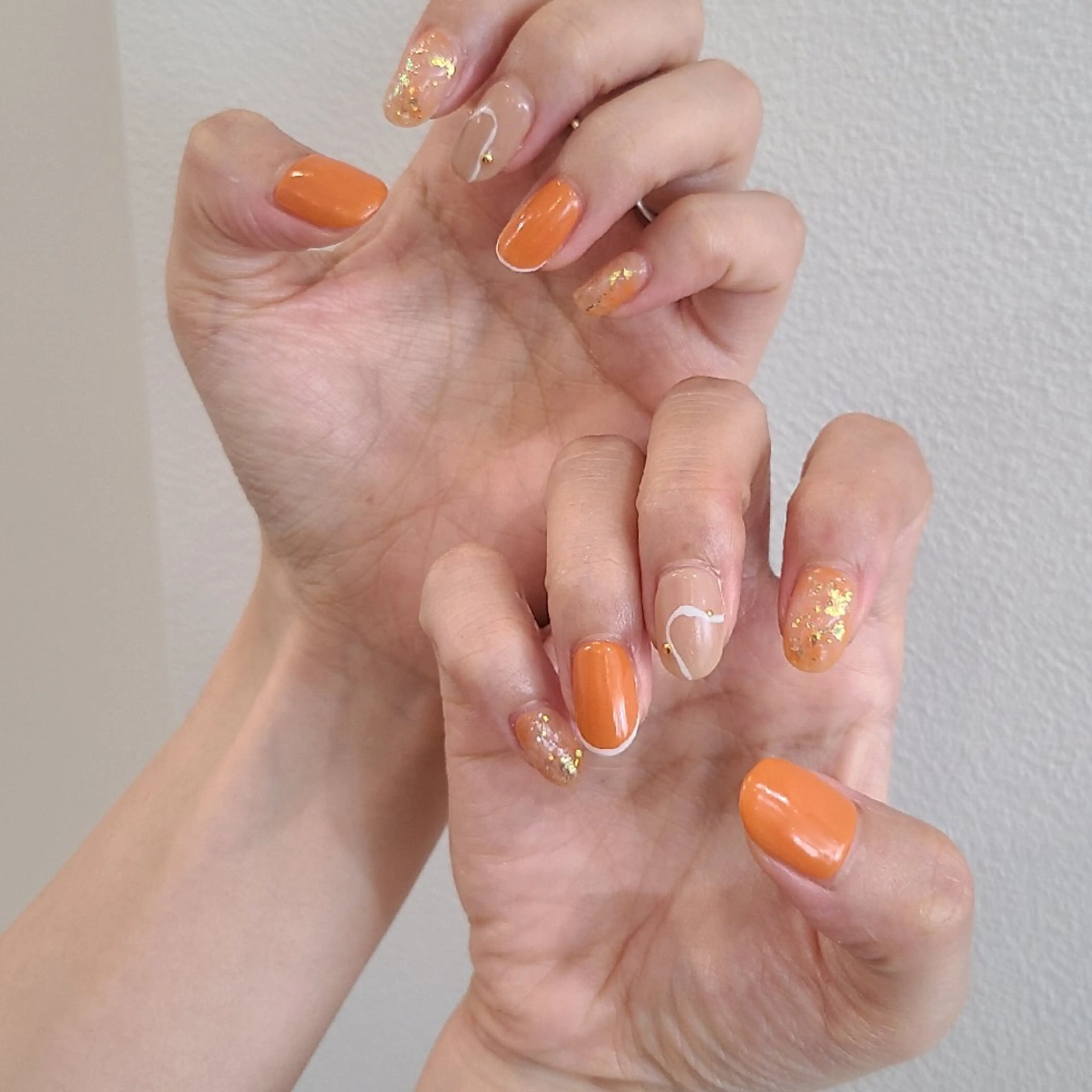 ネイル ハンドネイル 6RokuHair（ロクヘアー)所属・門川 茉奈美のネイルデザイン