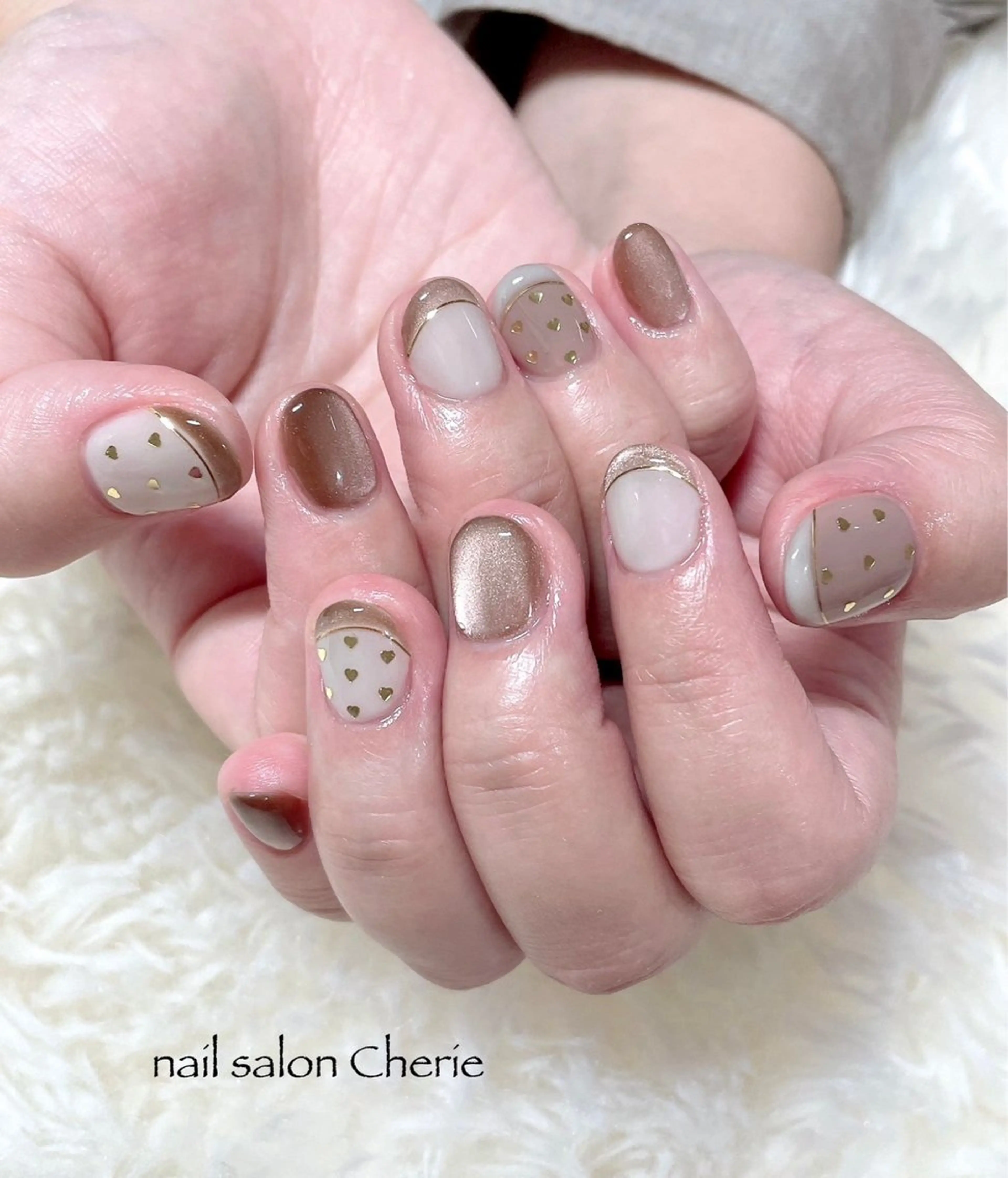 ネイル ハンドネイル nail salon Cherie ネイルサロン シェリー所属・nail salon Cherieのネイルデザイン
