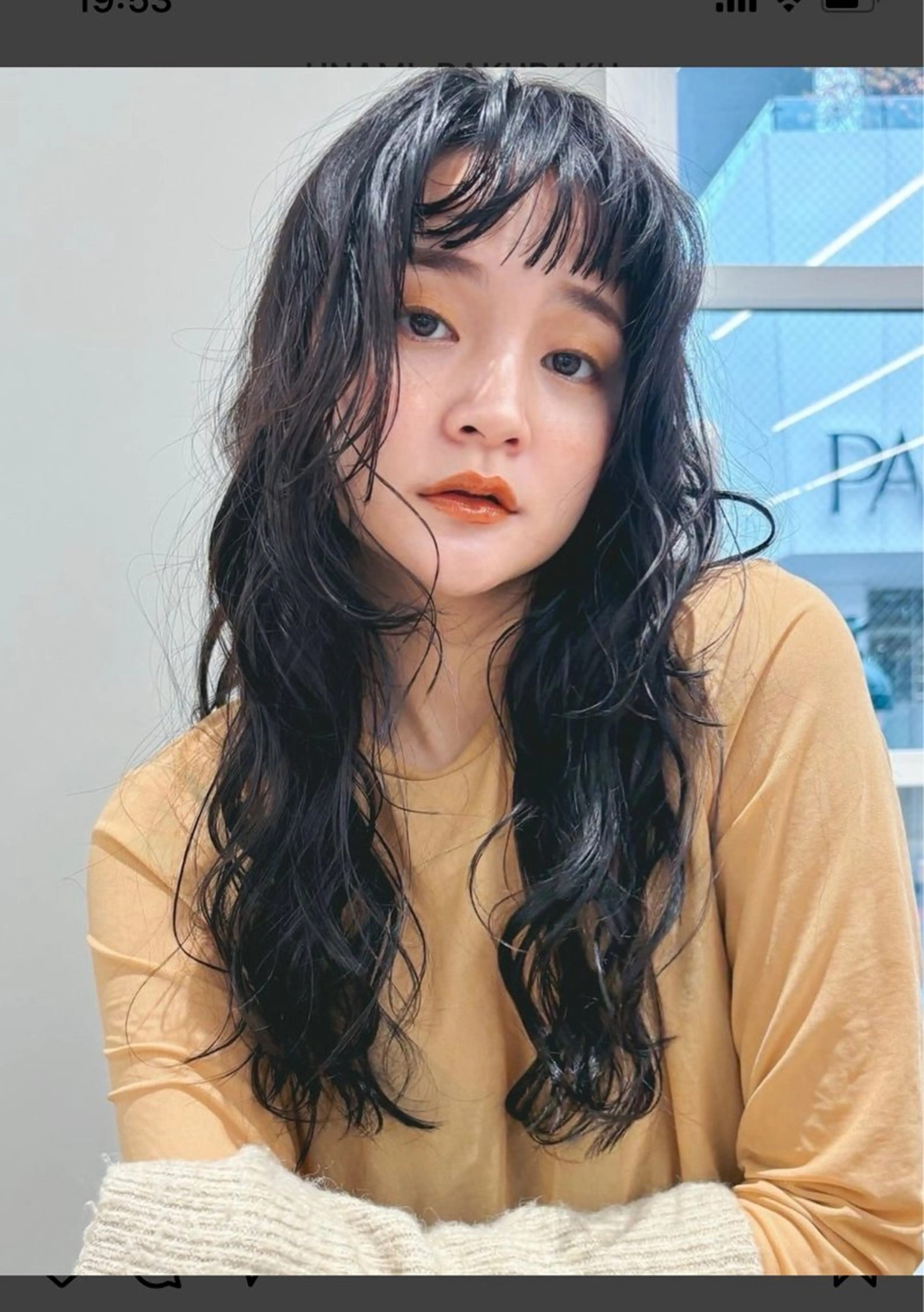 ロング ren ボブロブ/ミディアムのヘアスタイル