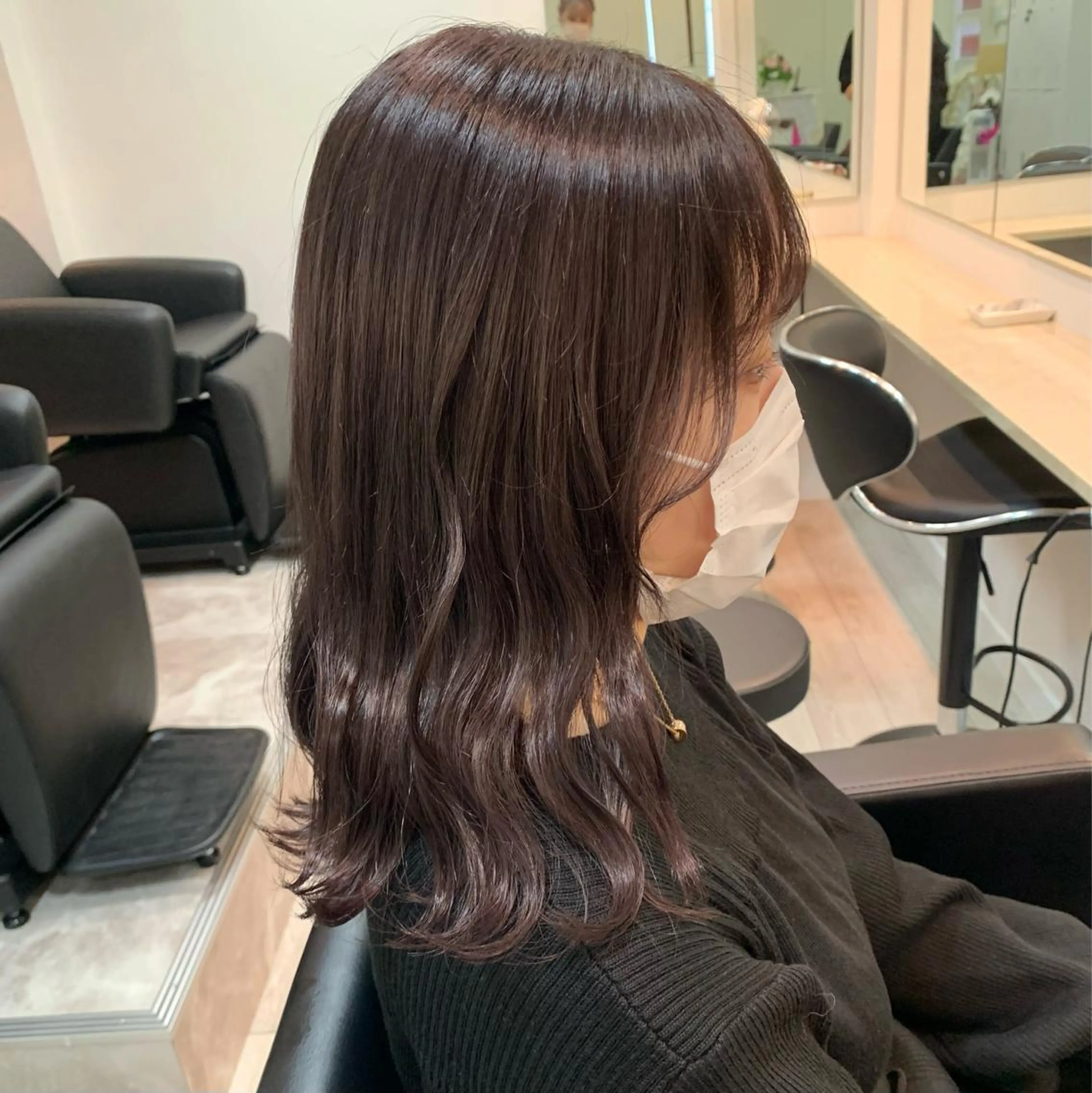 ロング カラー ヘアアレンジ 代表🎀 ふわモテ愛 され髪🩷yumiのヘアスタイル