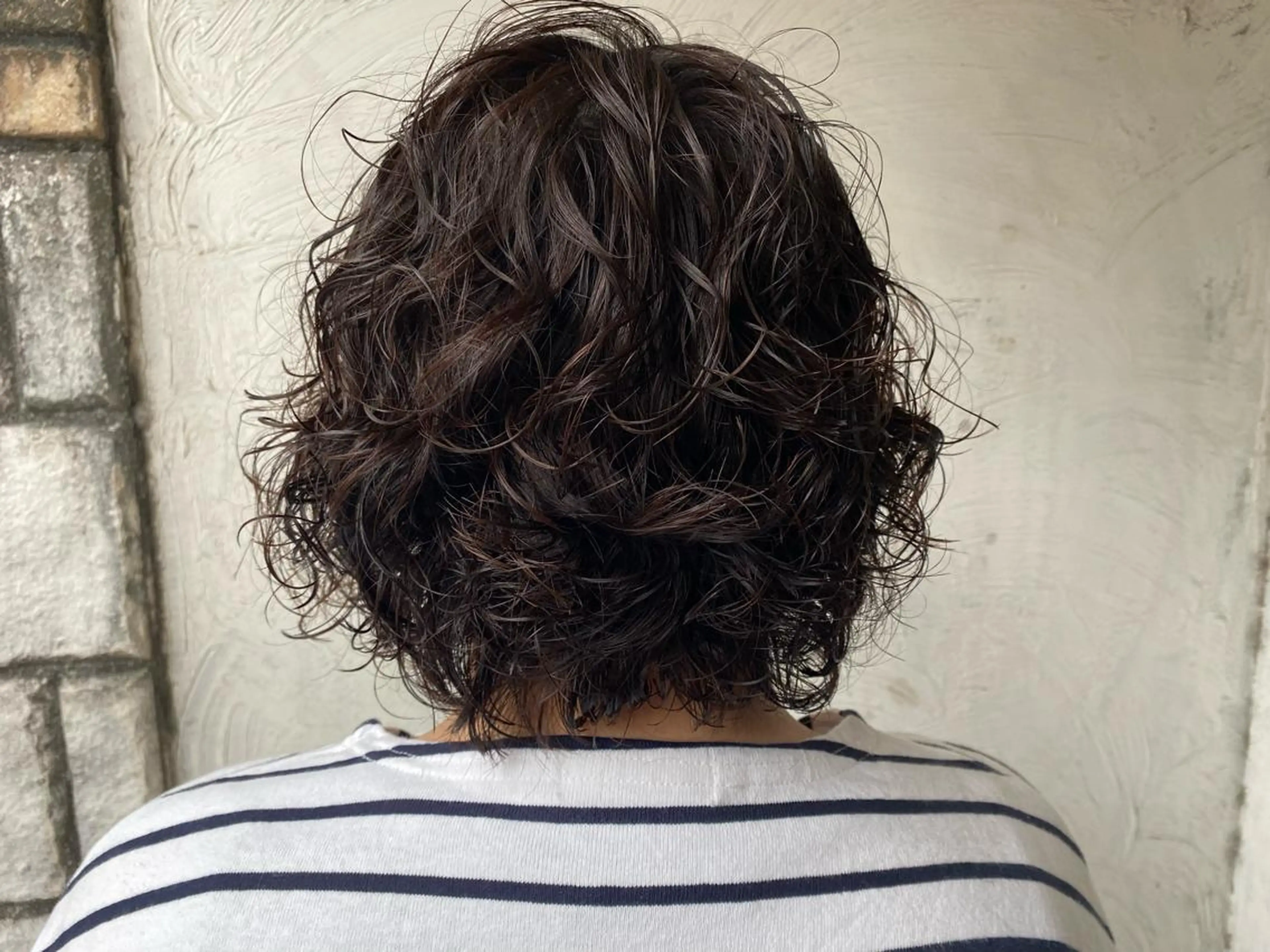 ショート パーマ お任せヘア☘️☘️ 及川渚のヘアスタイル