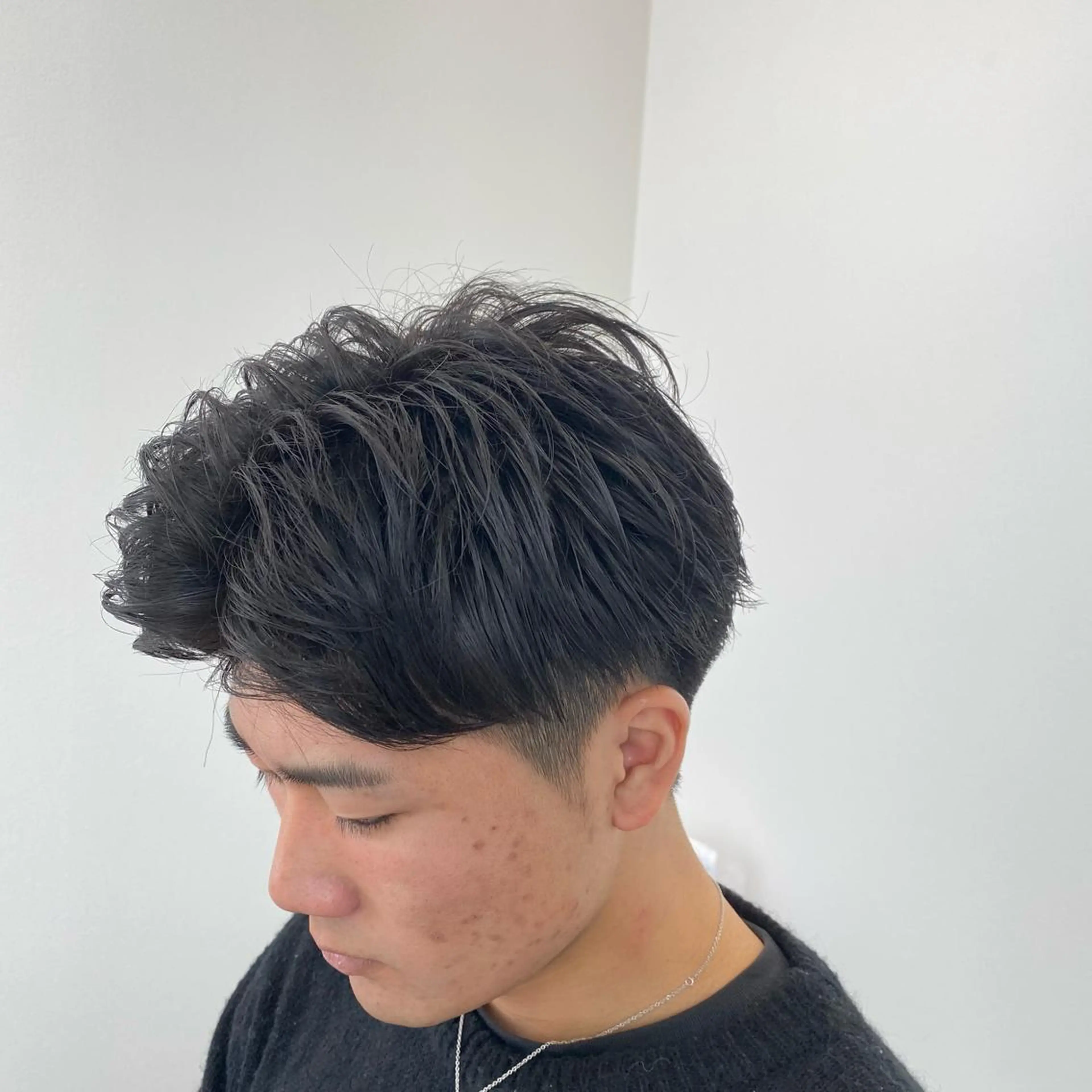 ショート ショートヘア シェアサロンReco-リコ- 今泉パークサイド店所属・メンズパーマ専門★★ ナカゾノのヘアスタイル