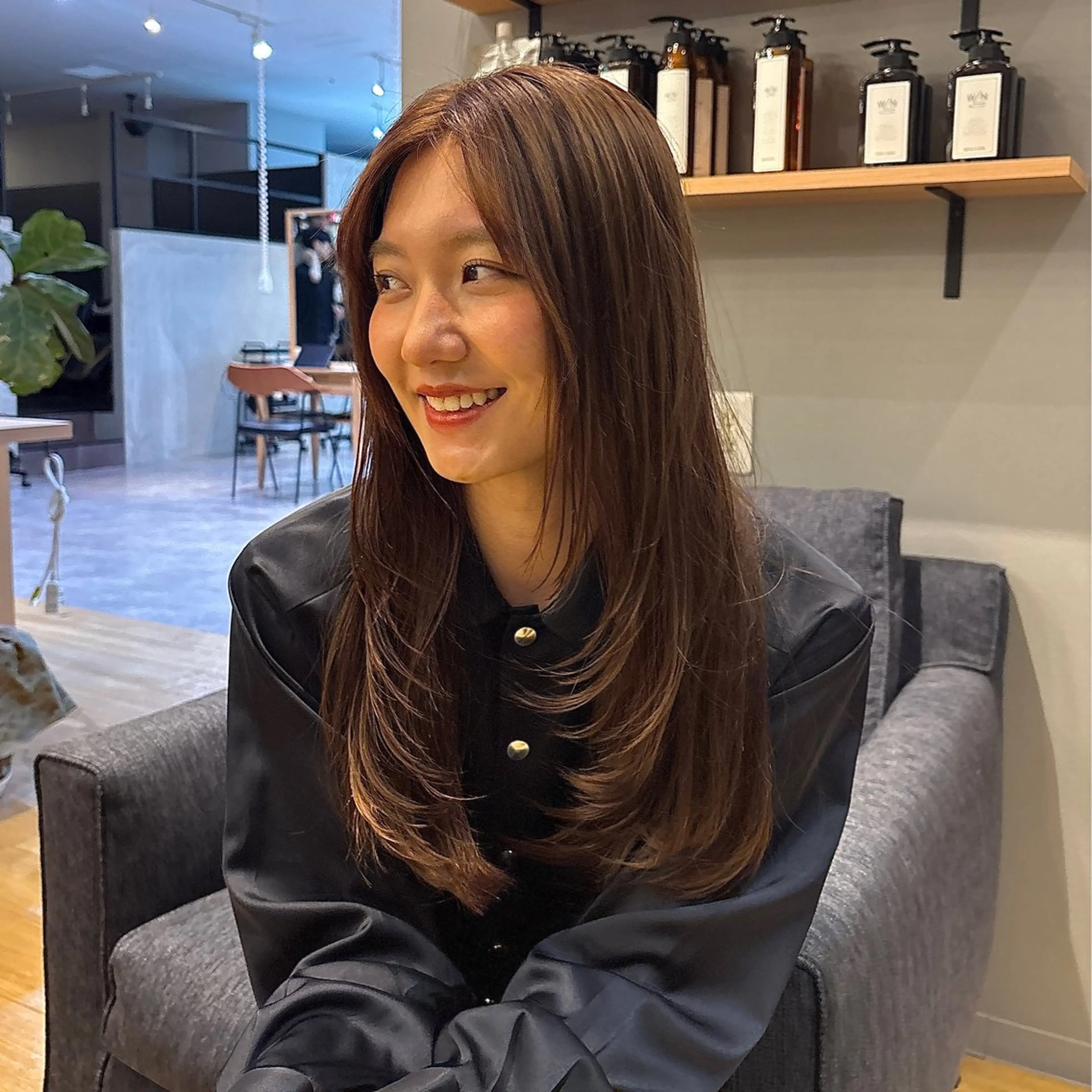 ロング 暖色/ボブ/吉岡美音 GIEN NU茶屋町のヘアスタイル