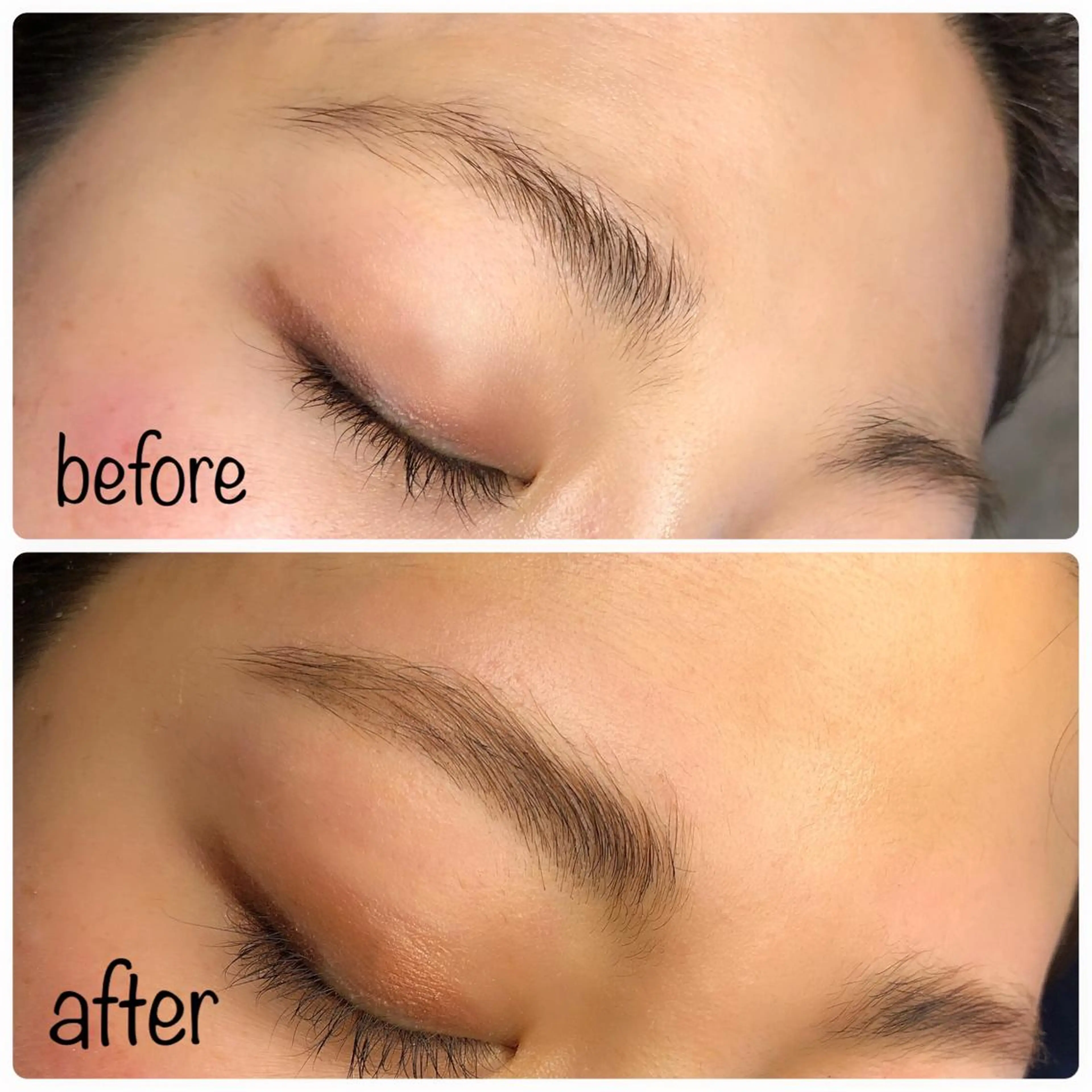 アイブロウ 眉毛ワックス脱毛 eyebrow enの眉毛・アイブロウイメージ